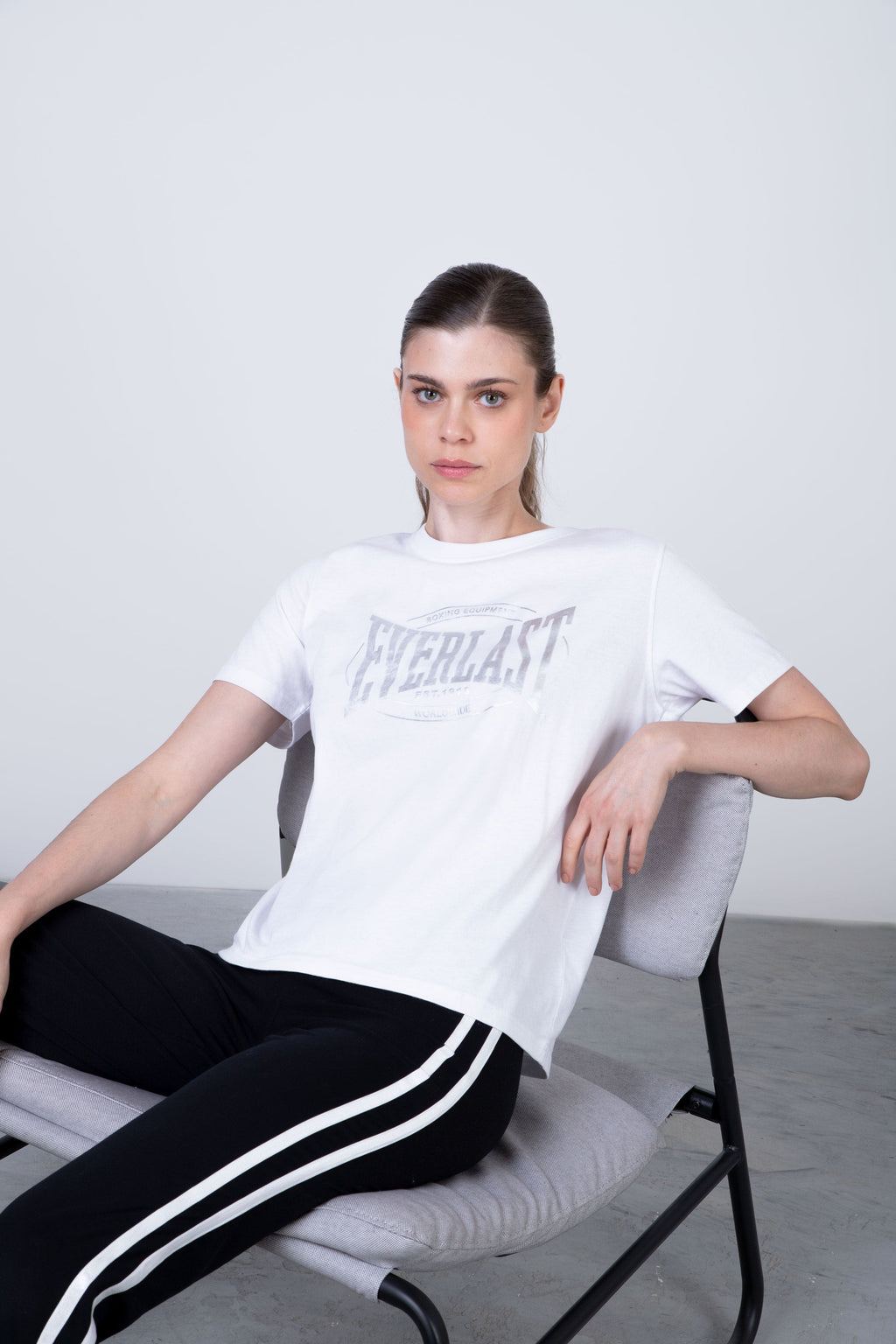 Polera Manga Corta Ocean Blanco Everlast