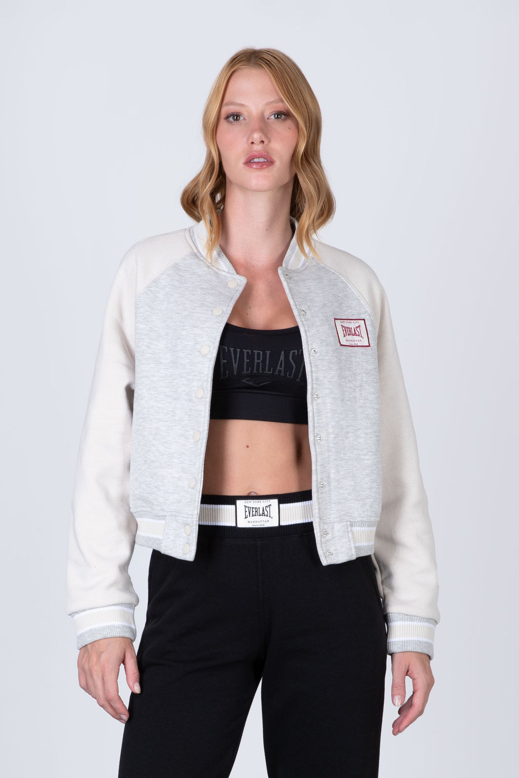 Chaqueta Sara Gris Everlast
