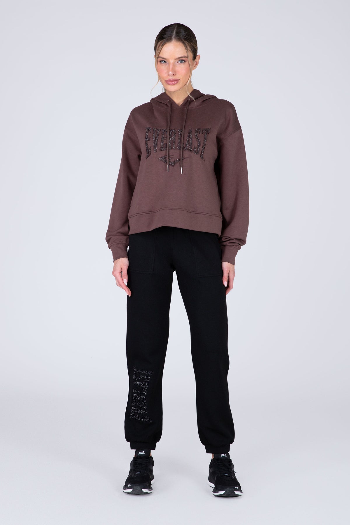 Poleron Hood Clean 2.0 Café Everlast