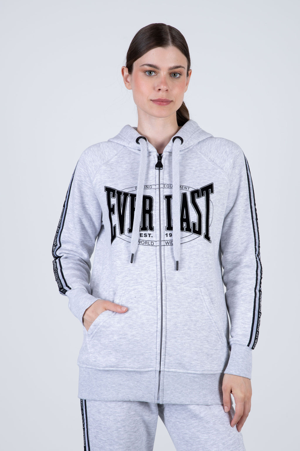 Chaqueta Bruselas 2.0 Gris Claro Everlast