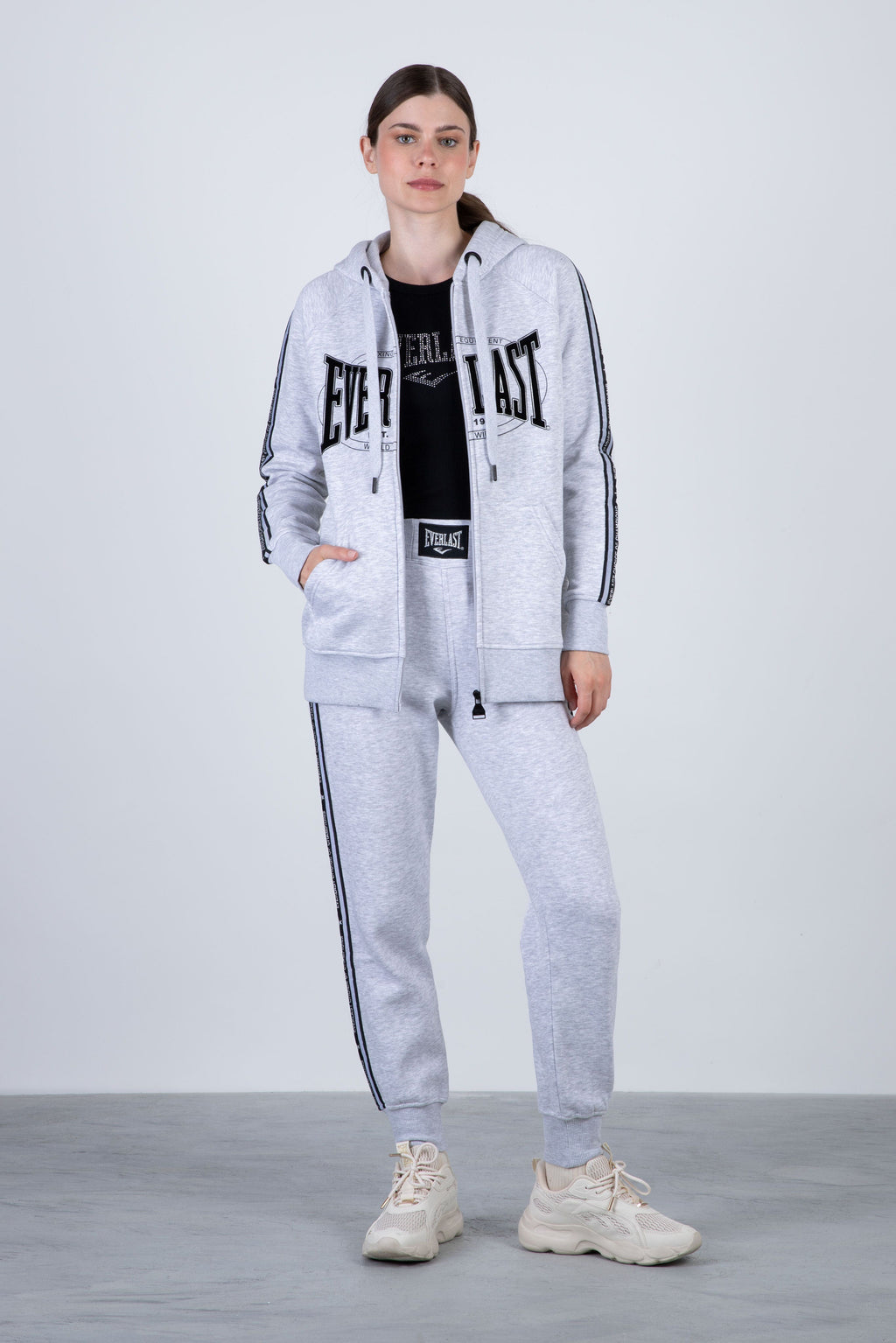 Chaqueta Bruselas 2.0 Gris Claro Everlast
