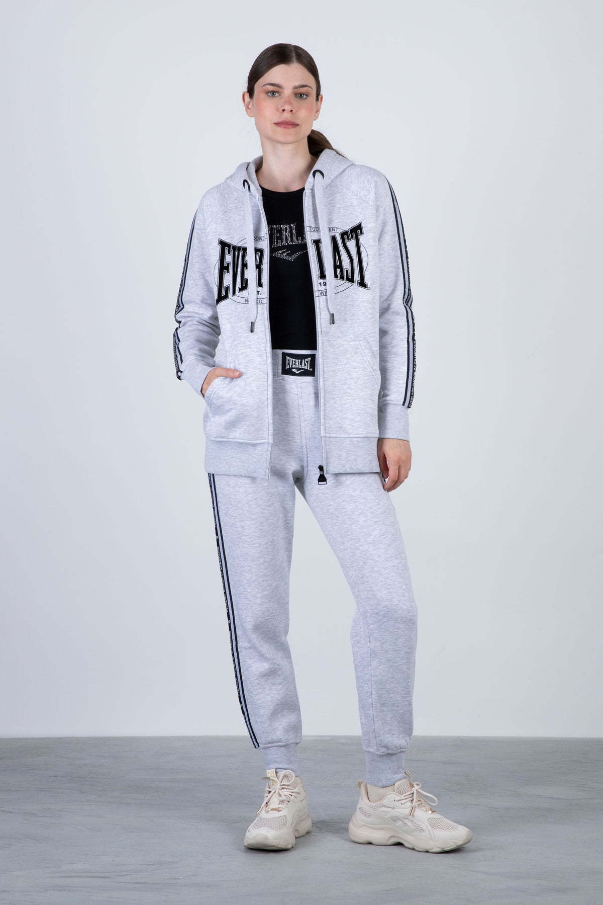 Chaqueta Bruselas 2.0 Gris Claro Everlast