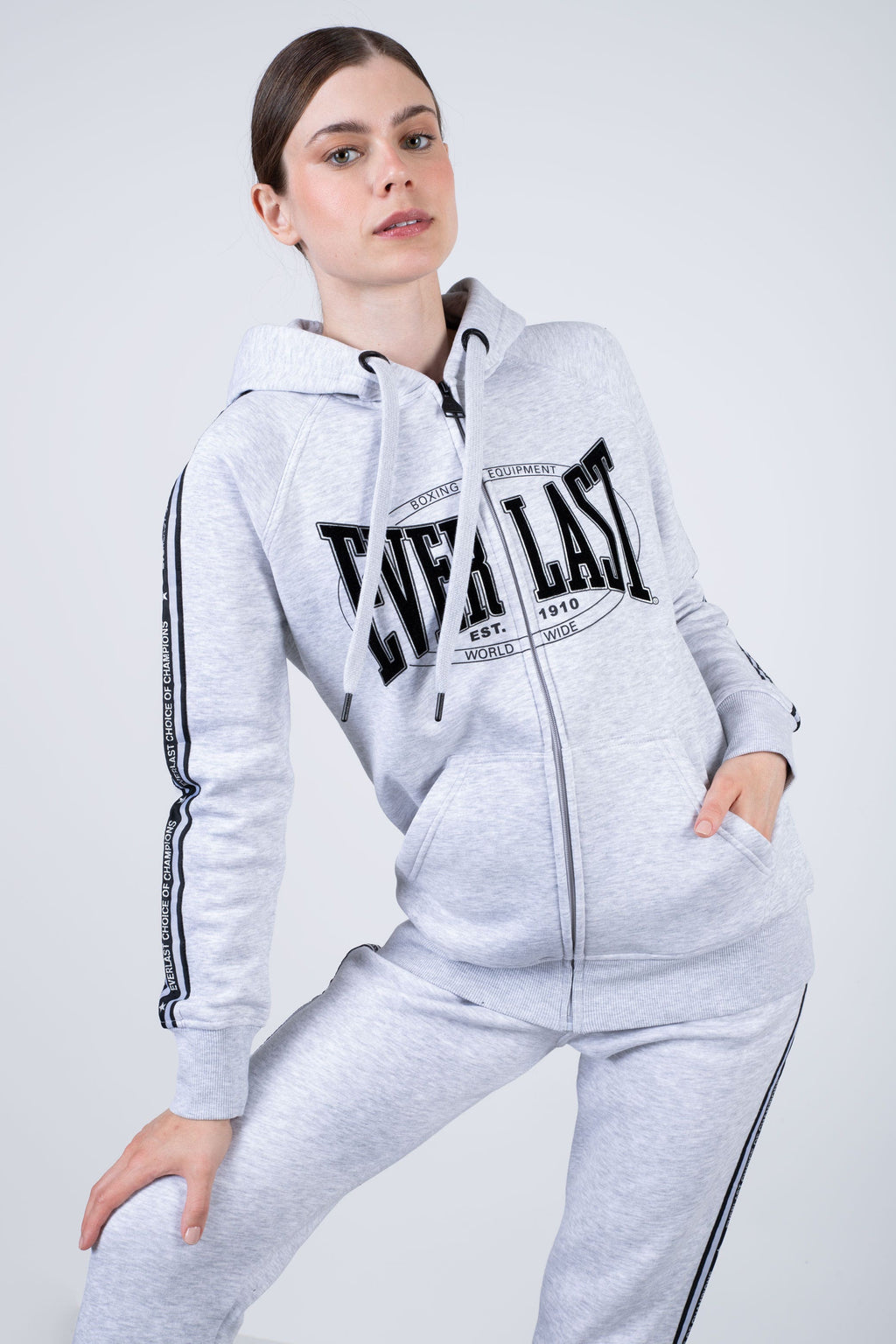 Chaqueta Bruselas 2.0 Gris Claro Everlast