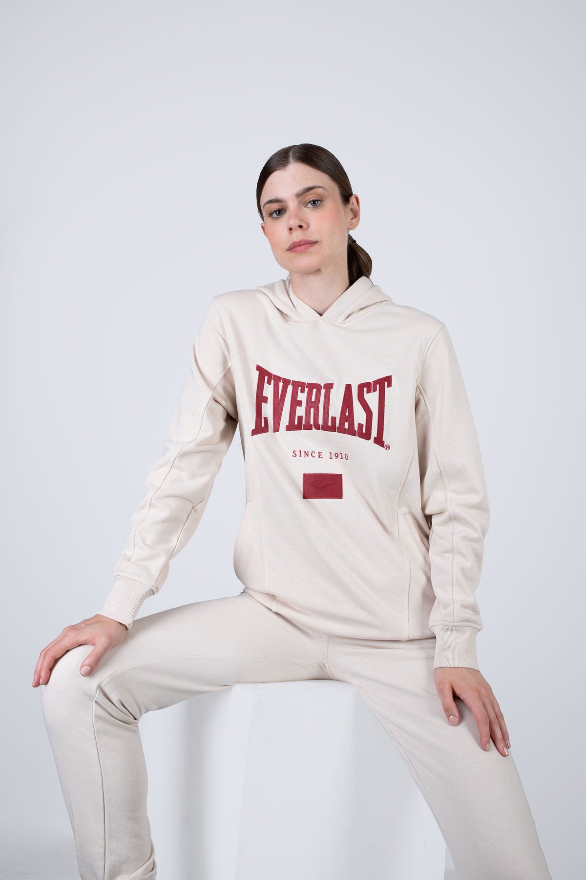 Poleron Hood Carnaby Beige Everlast