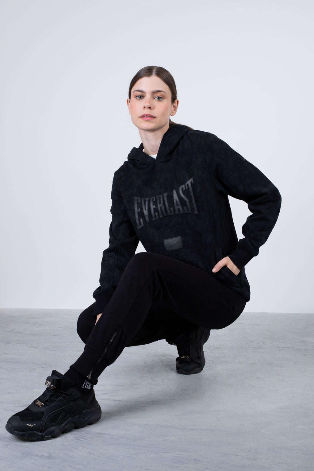 Poleron Hood Carnaby Negro Everlast
