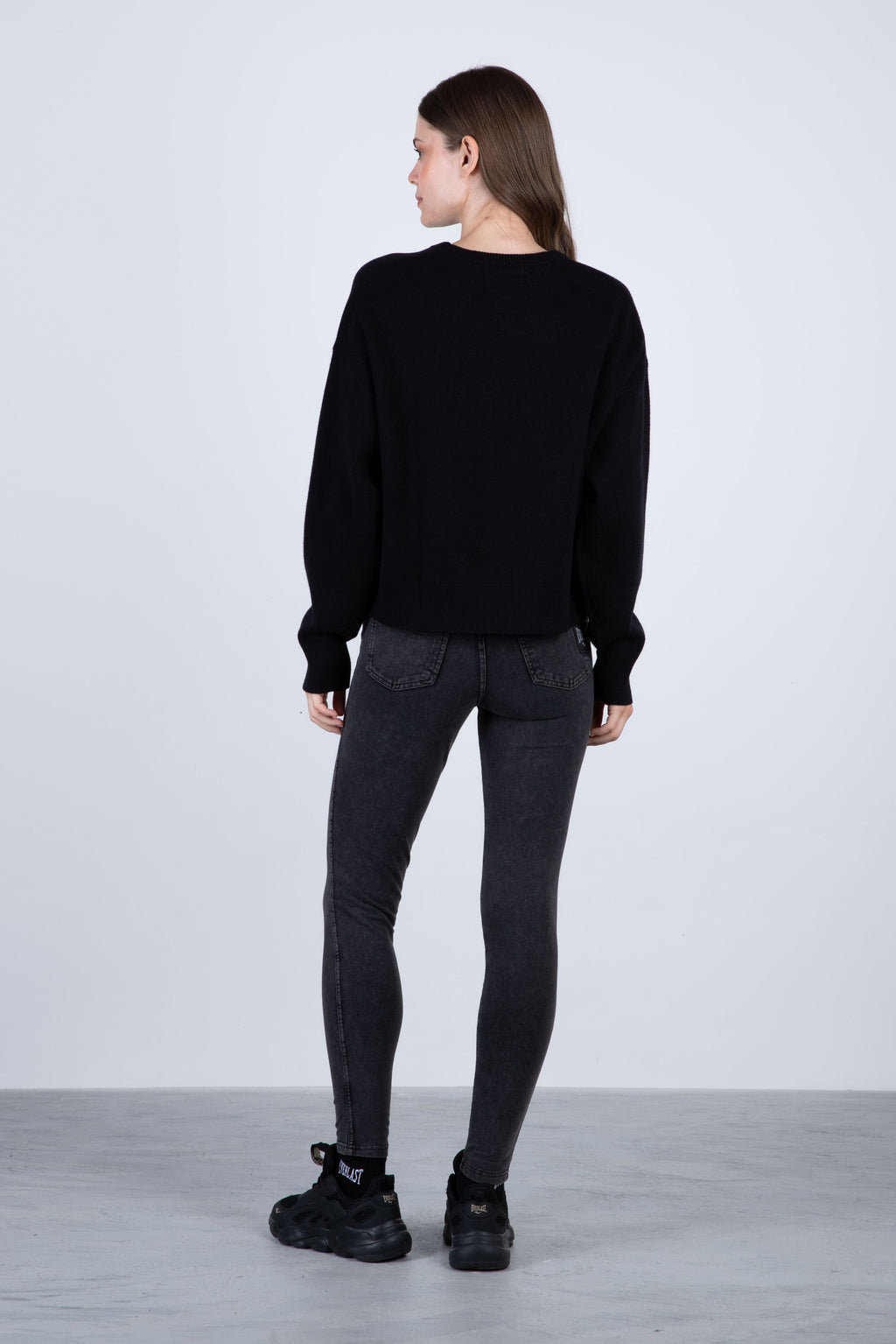 Sweater Piscis Negro Everlast
