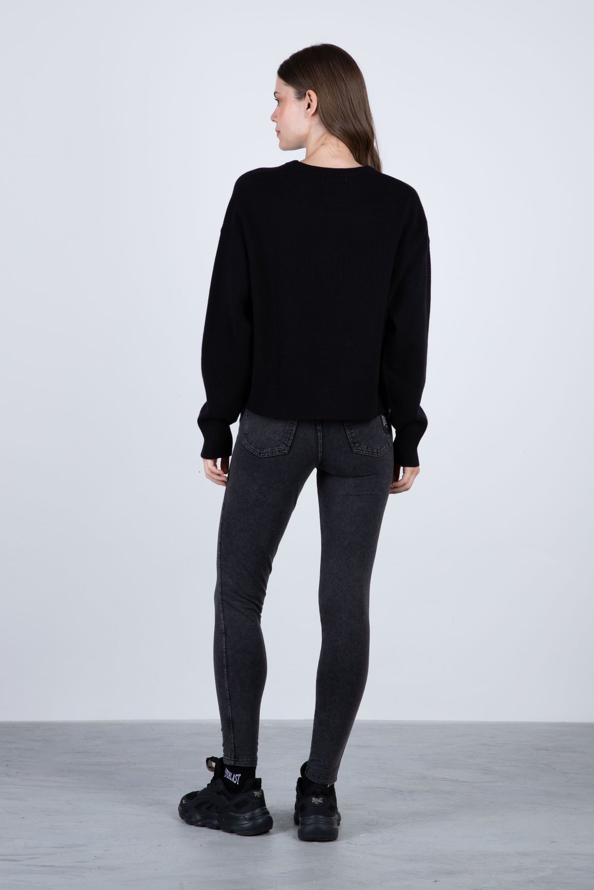 Sweater Piscis Negro Everlast