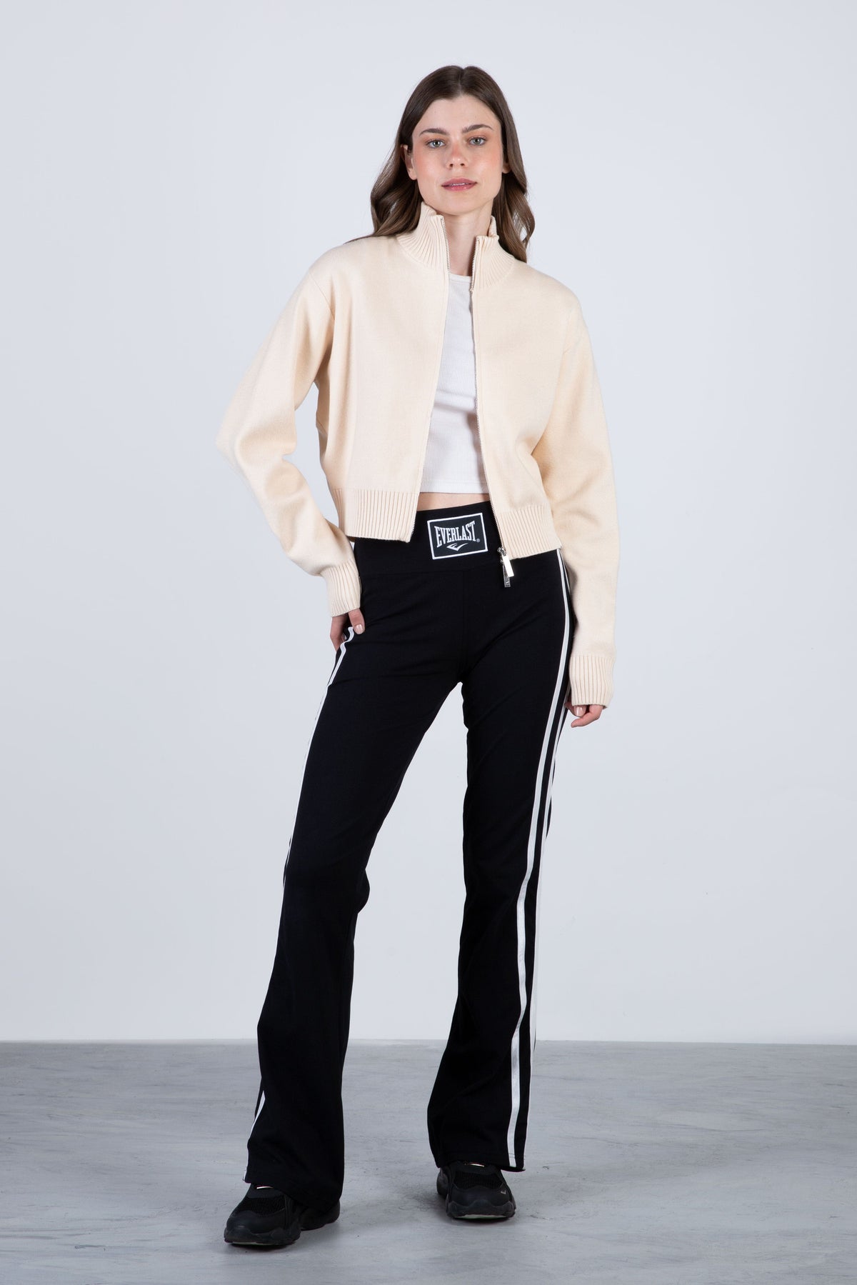 Sweater Cardigan Piscis Beige Everlast