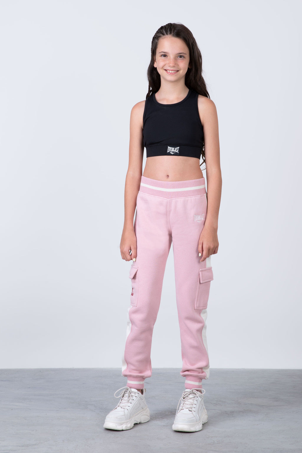 Jogger Edition Niña Rosado Everlast