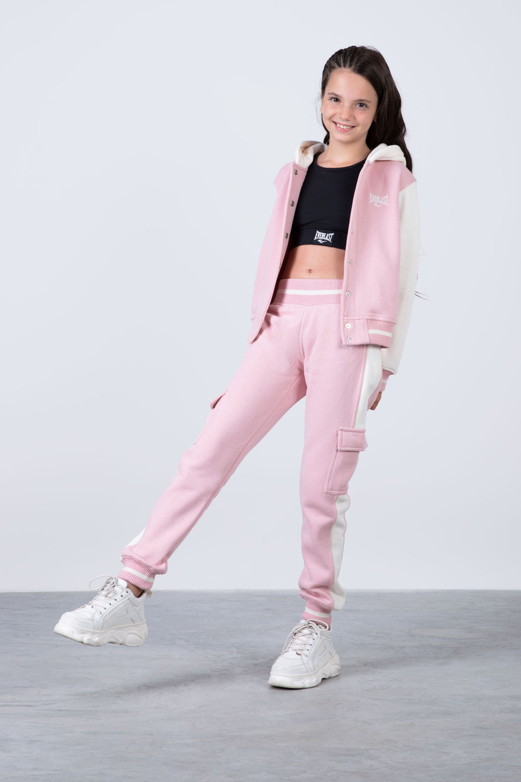 Jogger Edition Niña Rosado Everlast