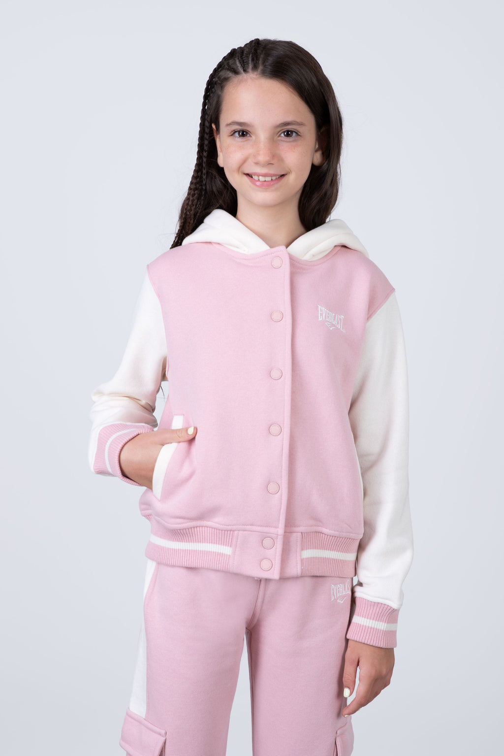 Chaqueta Edition Niña Rosado Everlast