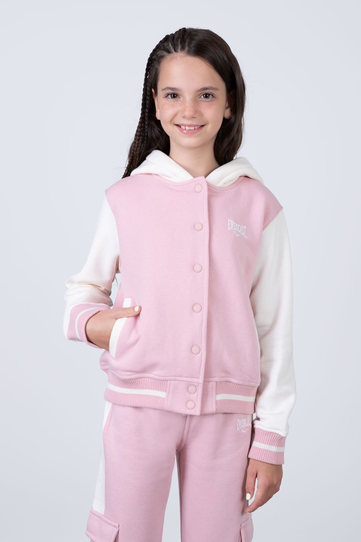 Chaqueta Edition Niña Rosado Everlast