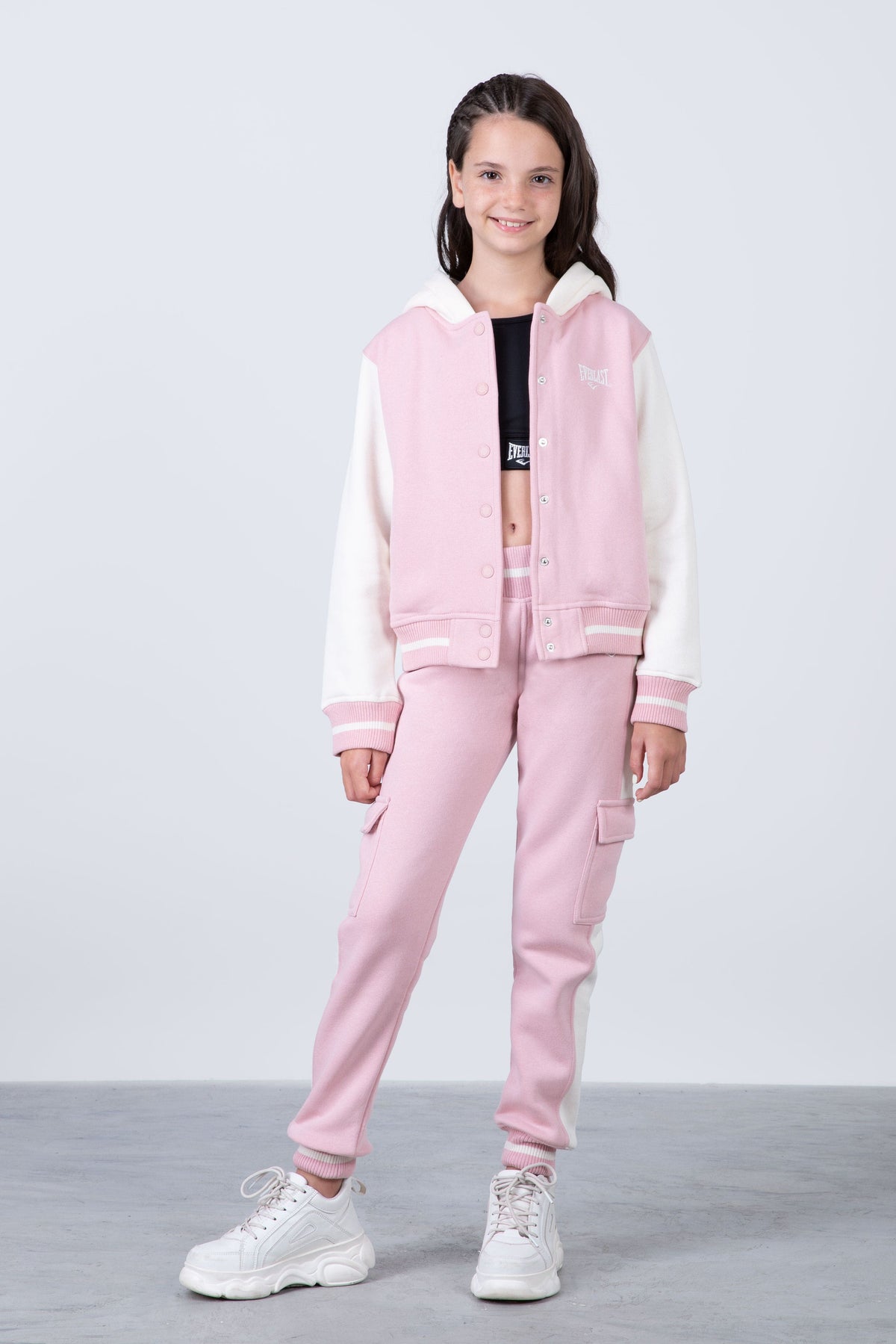 Chaqueta Edition Niña Rosado Everlast