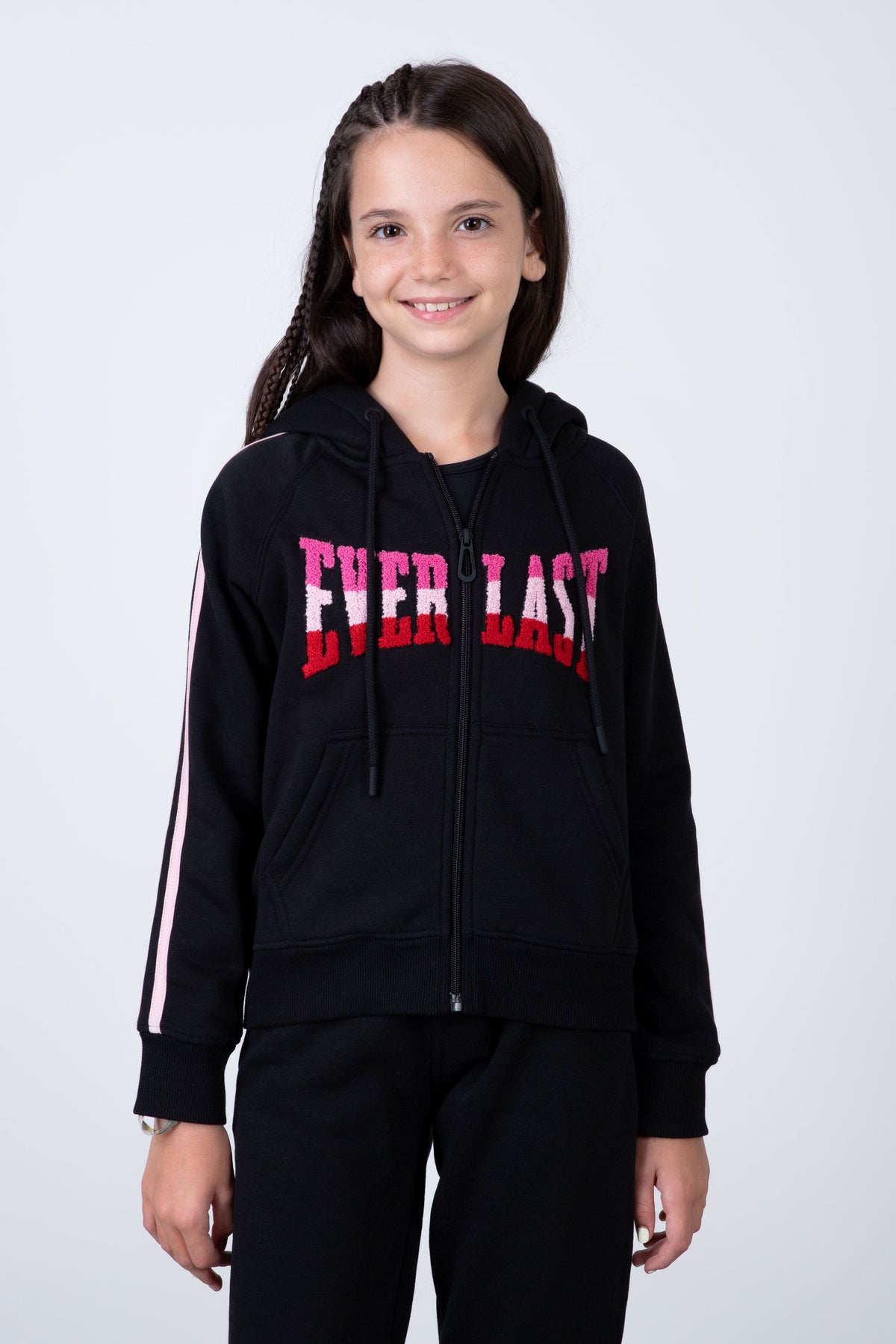 Chaqueta Wild Niña Negro Everlast