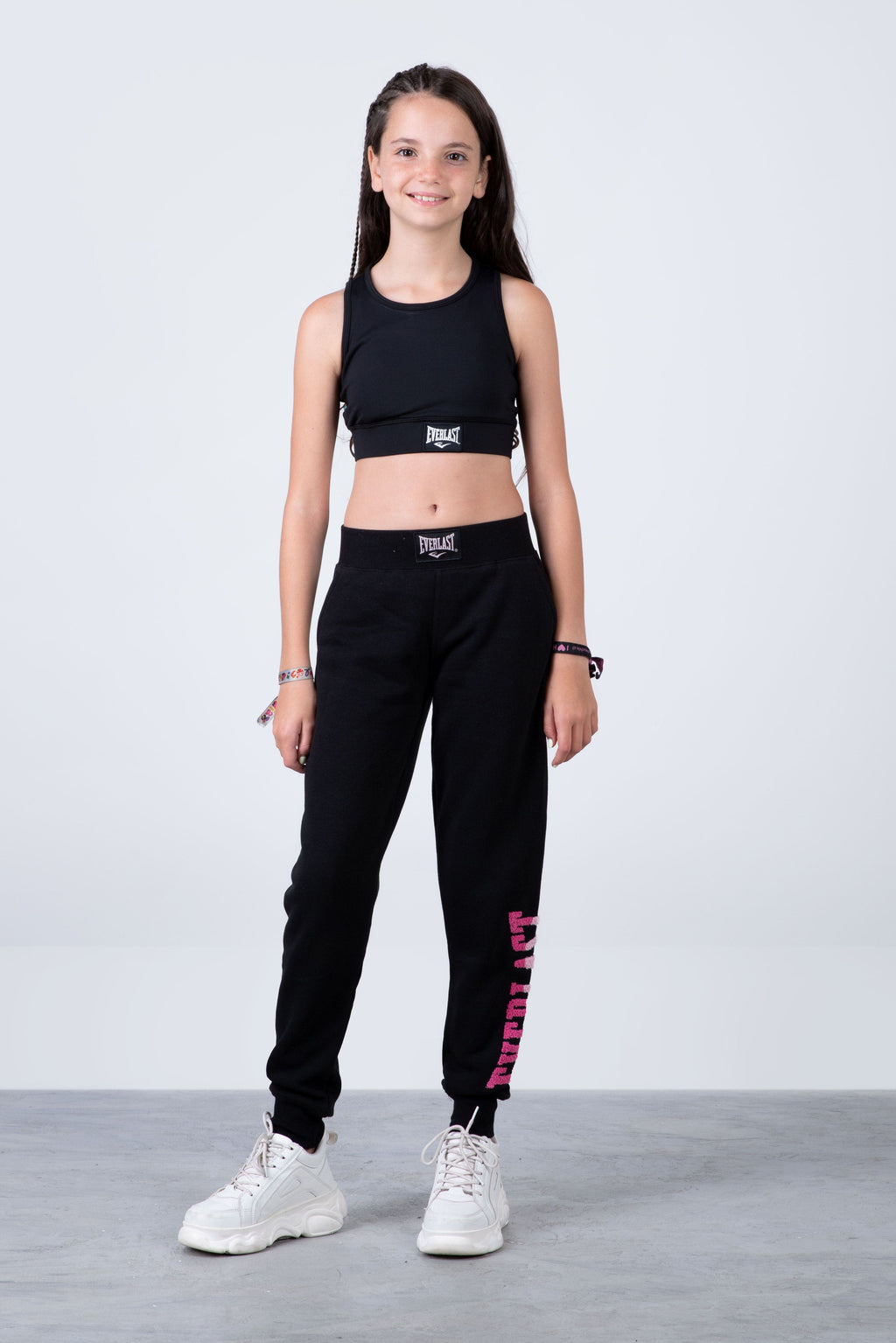 Jogger Wild Niña Negro Everlast