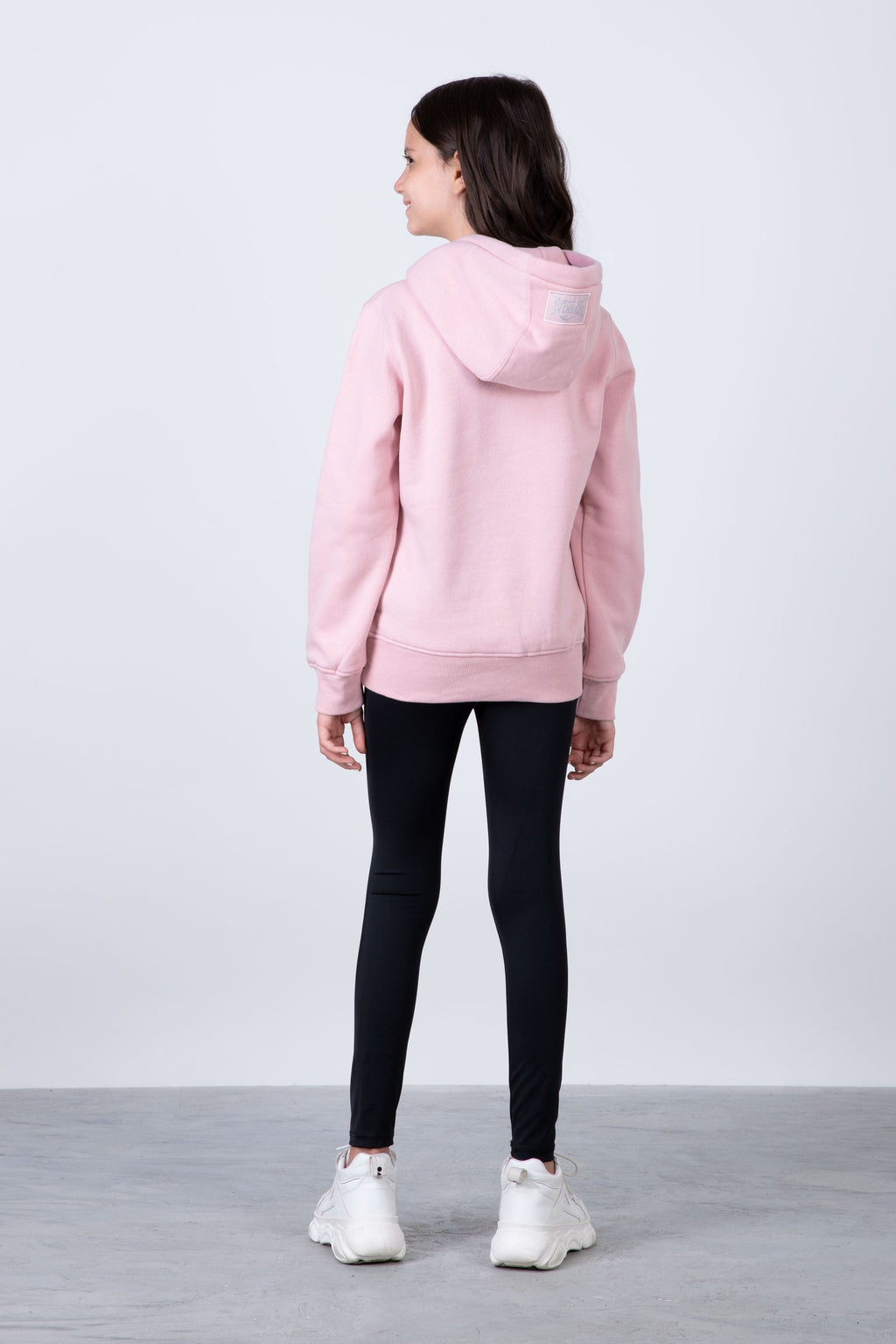 Poleron Hood Cloud Niña Rosado Everlast