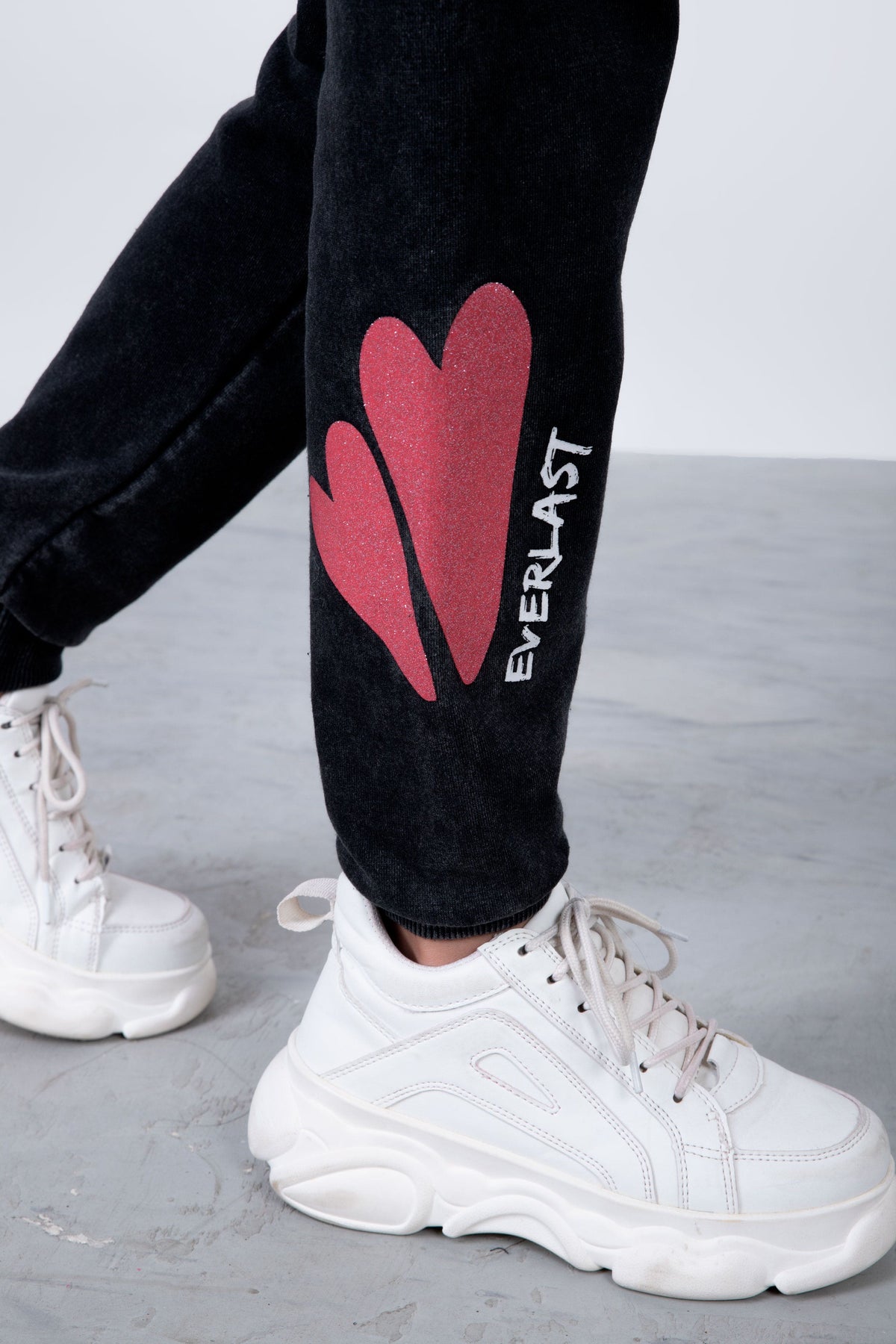 Jogger Rabbit Niña Gris Everlast