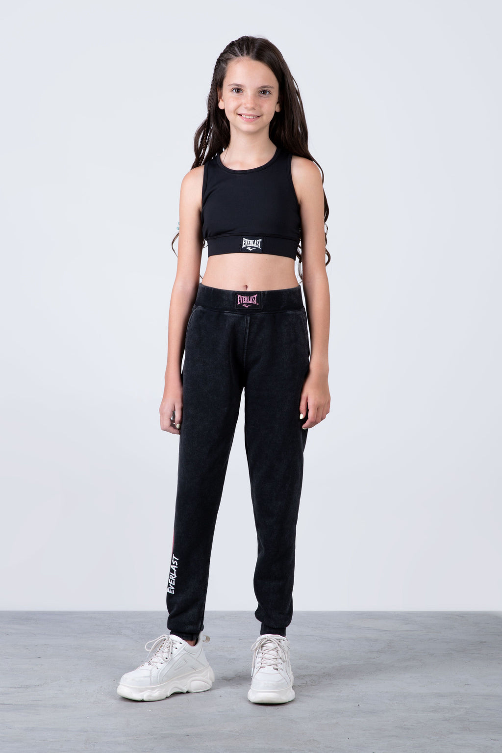 Jogger Rabbit Niña Gris Everlast