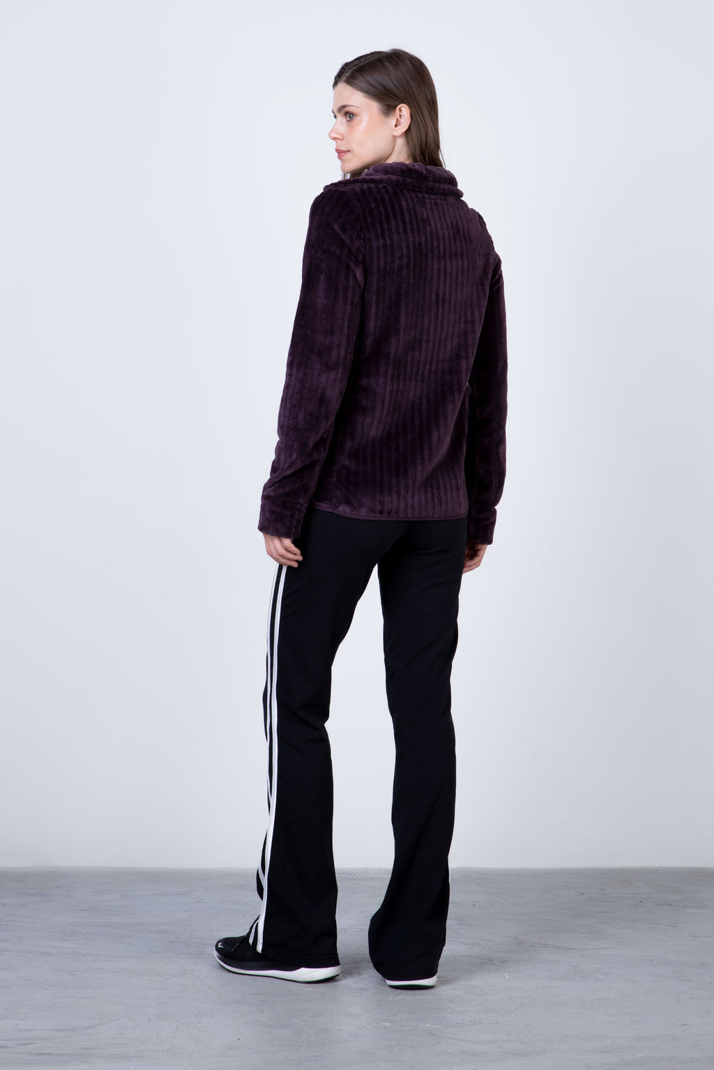 Chaqueta Polar Alma Morado Everlast