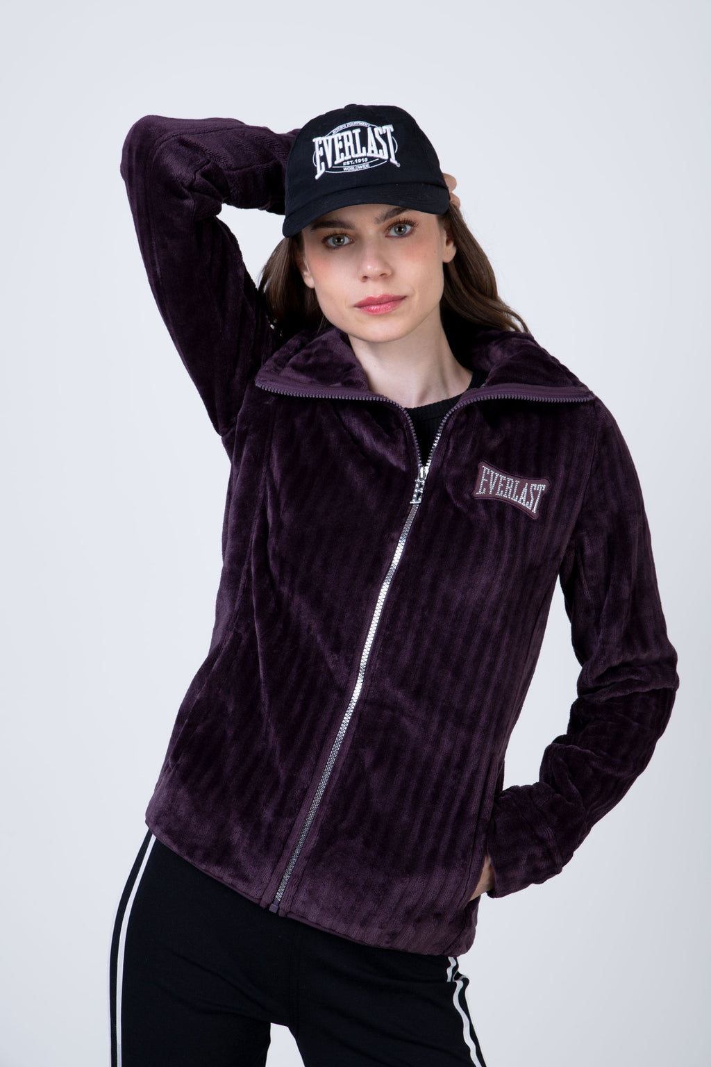 Chaqueta Polar Alma Morado Everlast