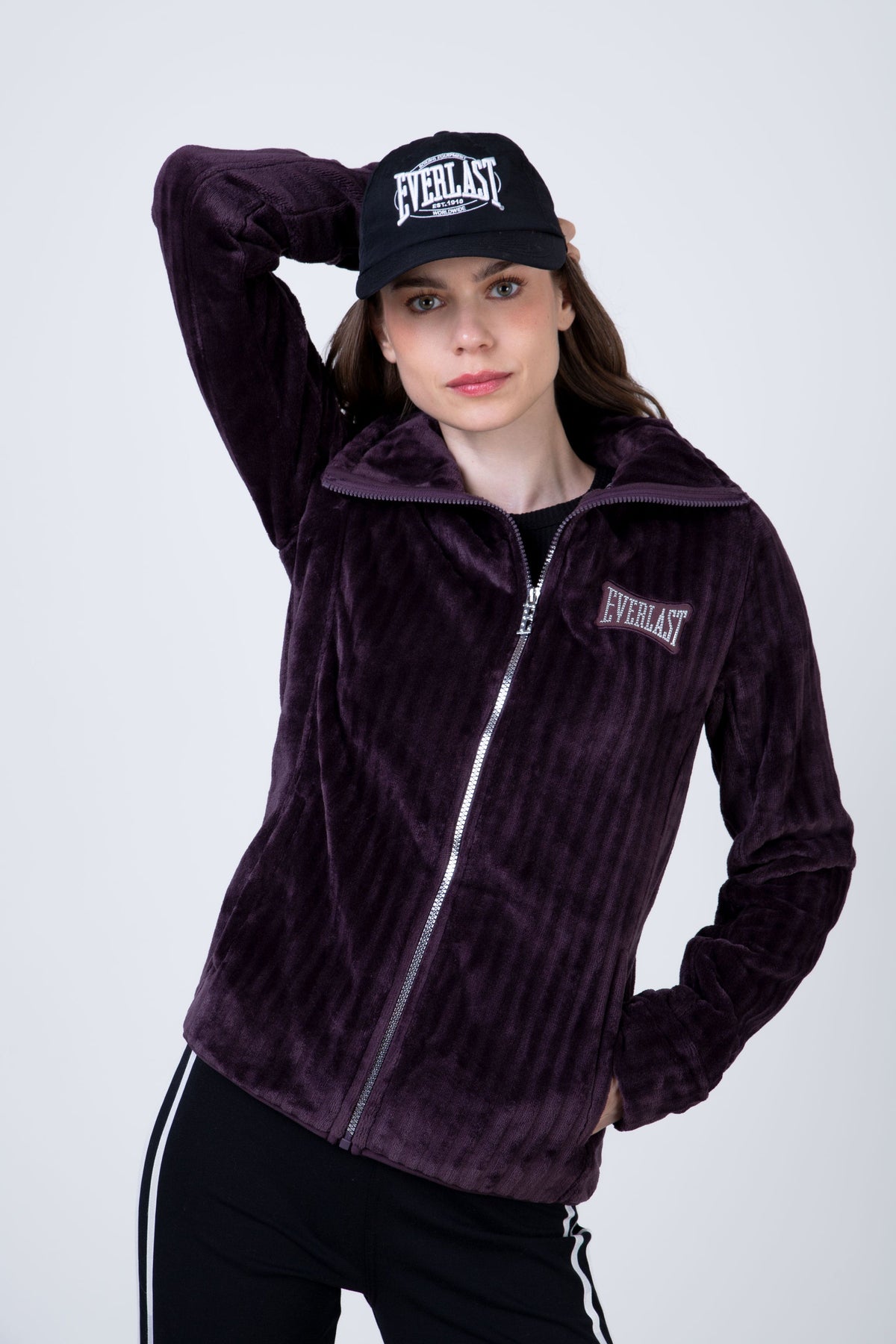 Chaqueta Polar Alma Morado Everlast