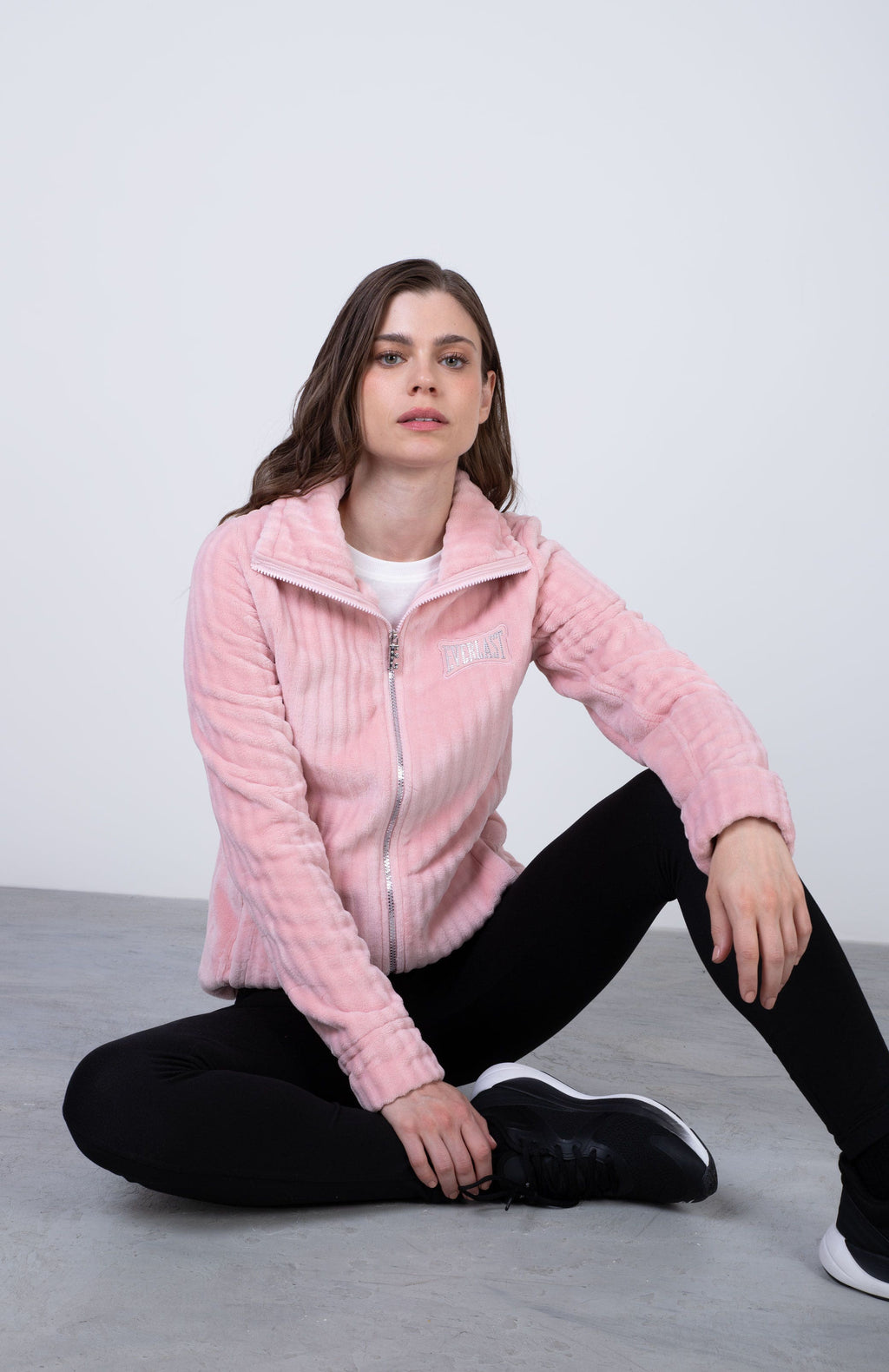 Chaqueta Polar Alma Rosado Everlast