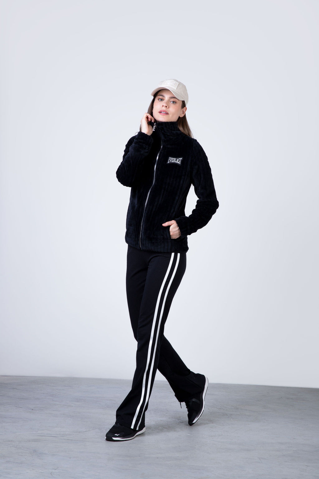 Chaqueta Polar Alma Negro Everlast