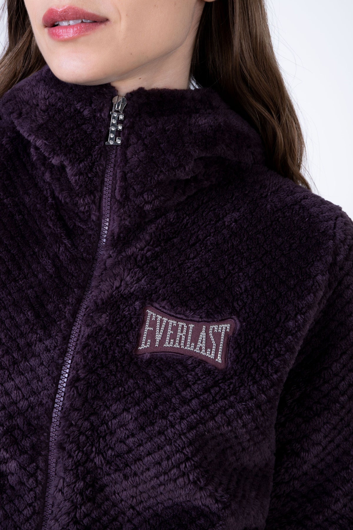 Chaqueta Polar Assent Morado Everlast