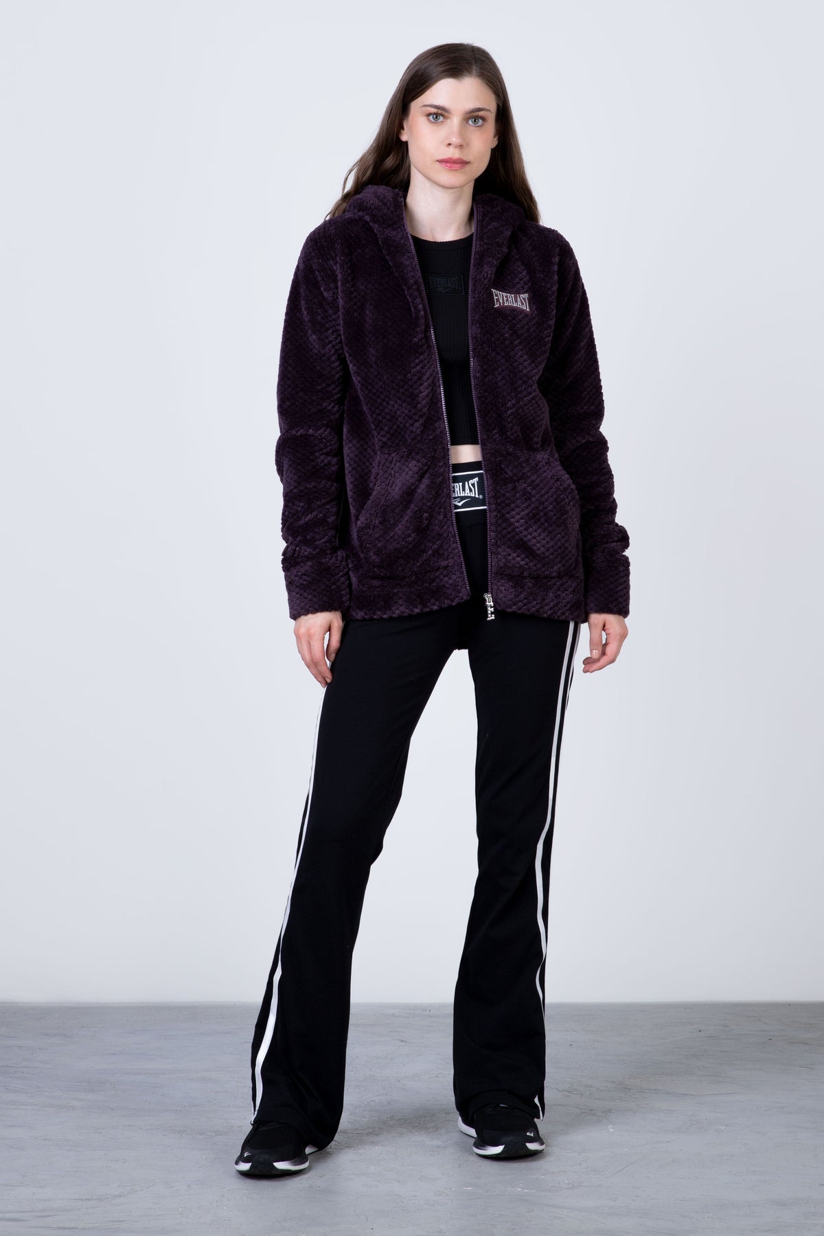 Chaqueta Polar Assent Morado Everlast