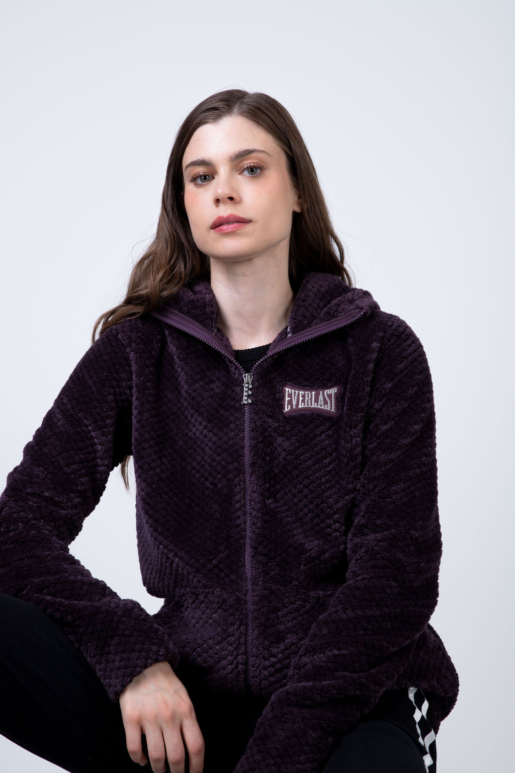 Chaqueta Polar Assent Morado Everlast