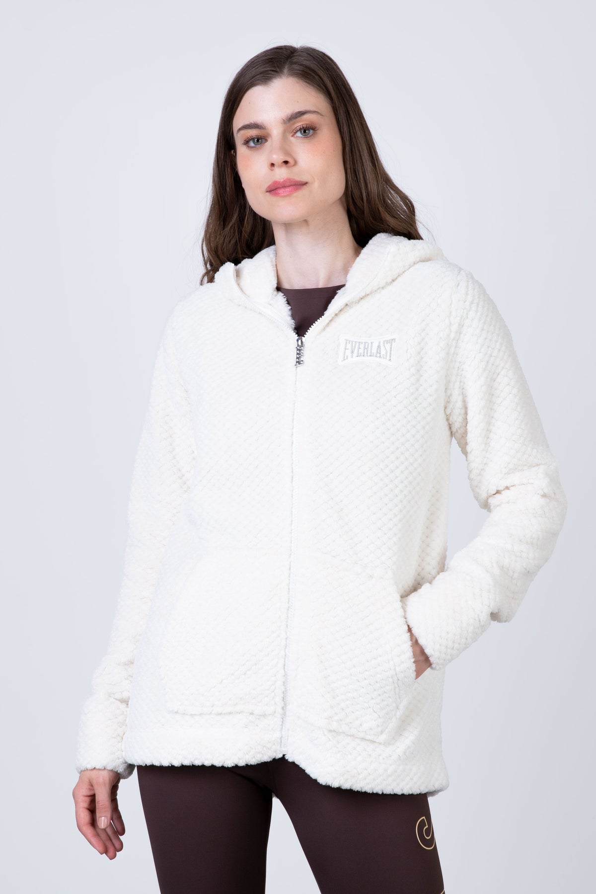 Chaqueta Polar Assent Blanco Everlast