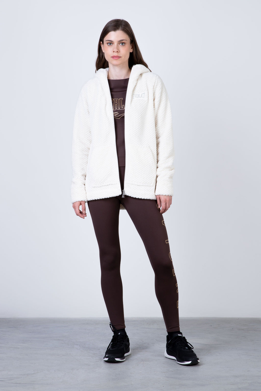 Chaqueta Polar Assent Blanco Everlast