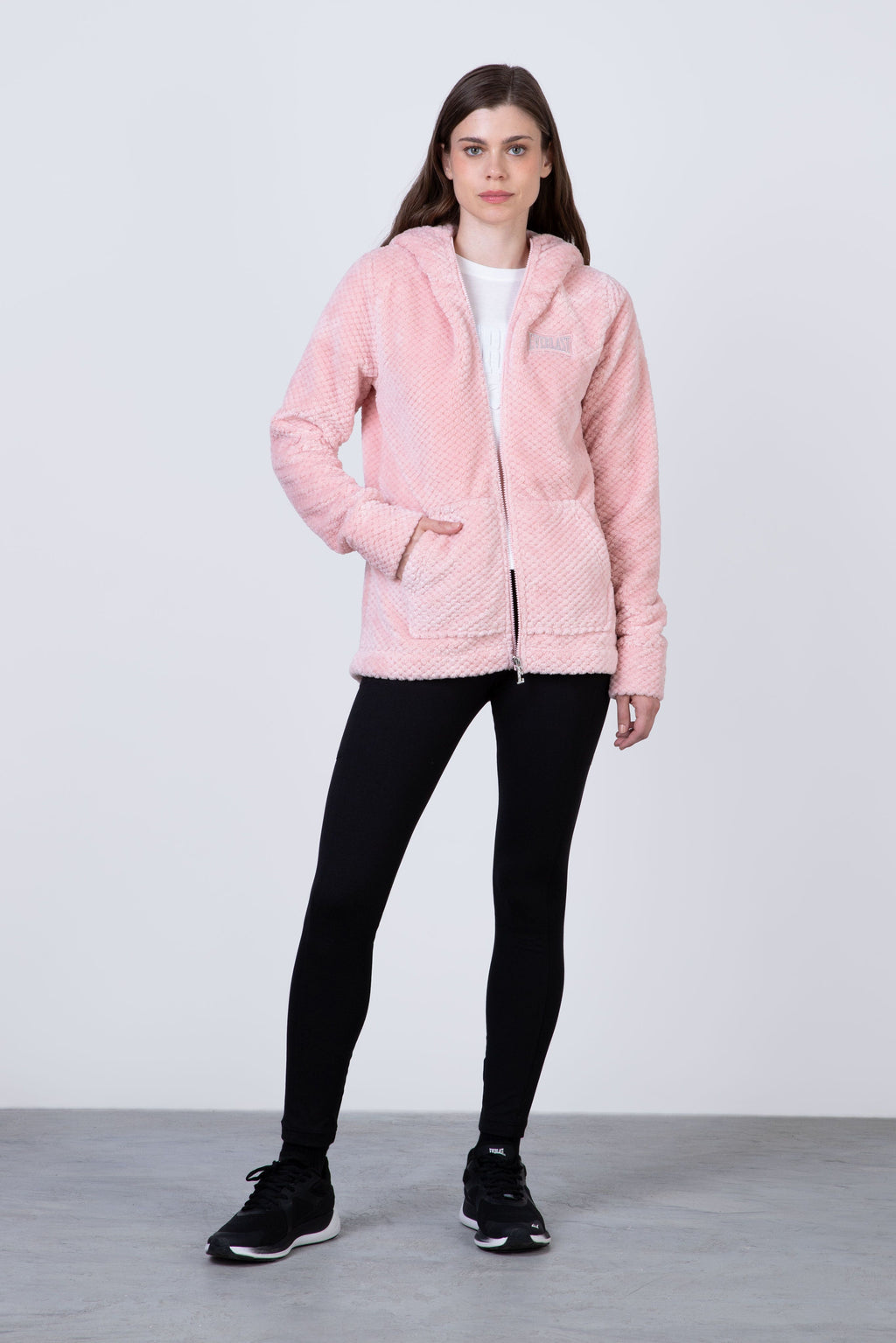Chaqueta Polar Assent Rosado Everlast
