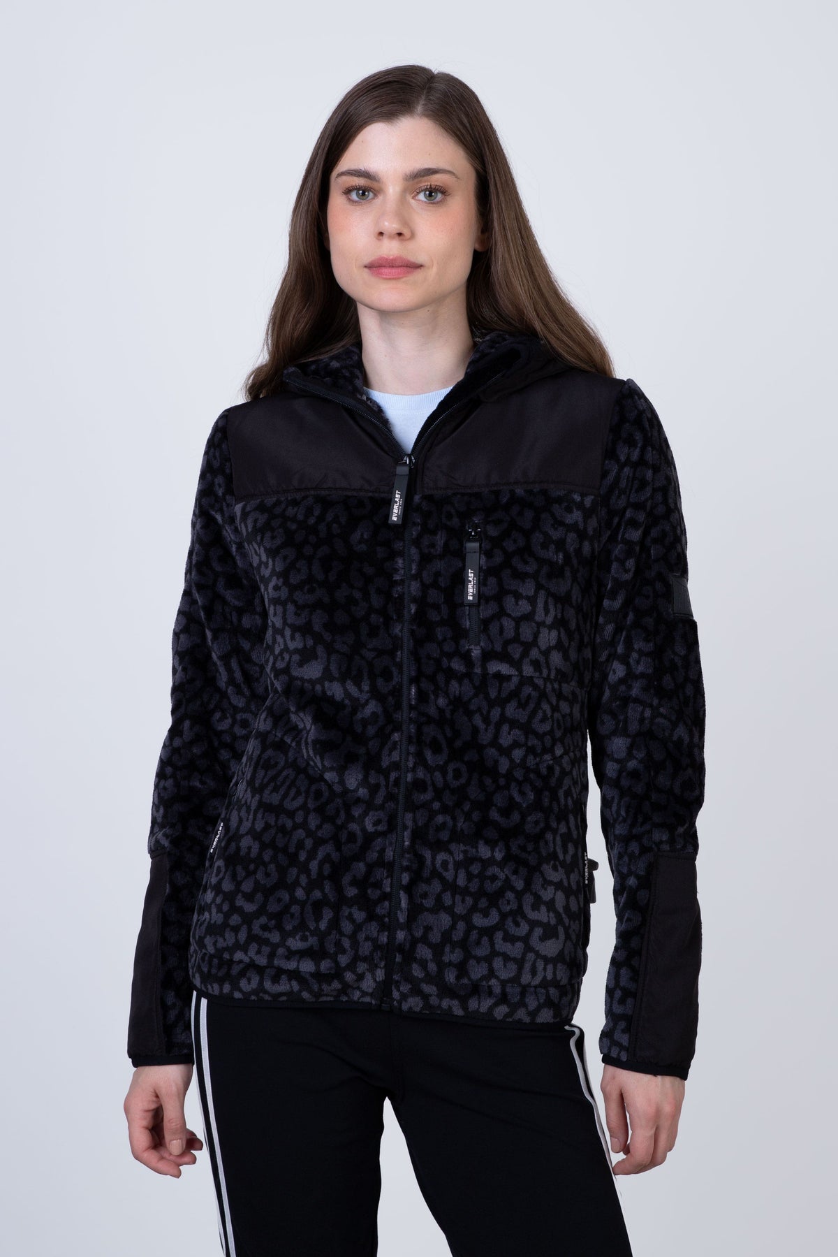 Chaqueta Boston Negro Print Everlast