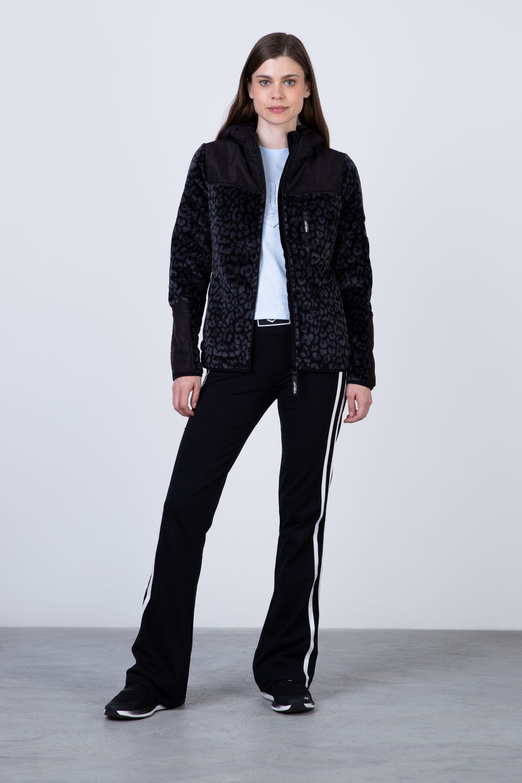 Chaqueta Boston Negro Print Everlast