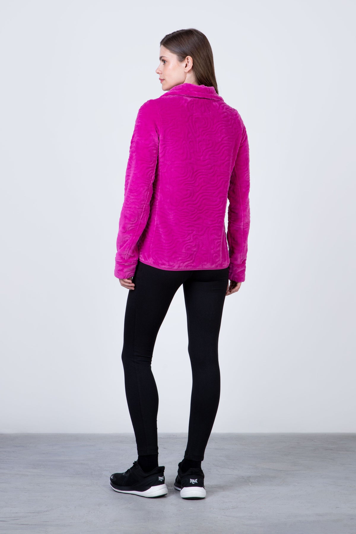 Chaqueta Polar Crazy Morado Everlast