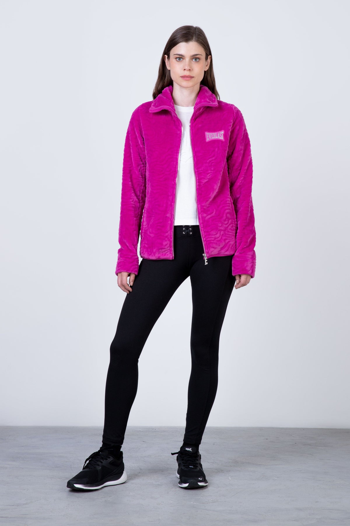 Chaqueta Polar Crazy Morado Everlast