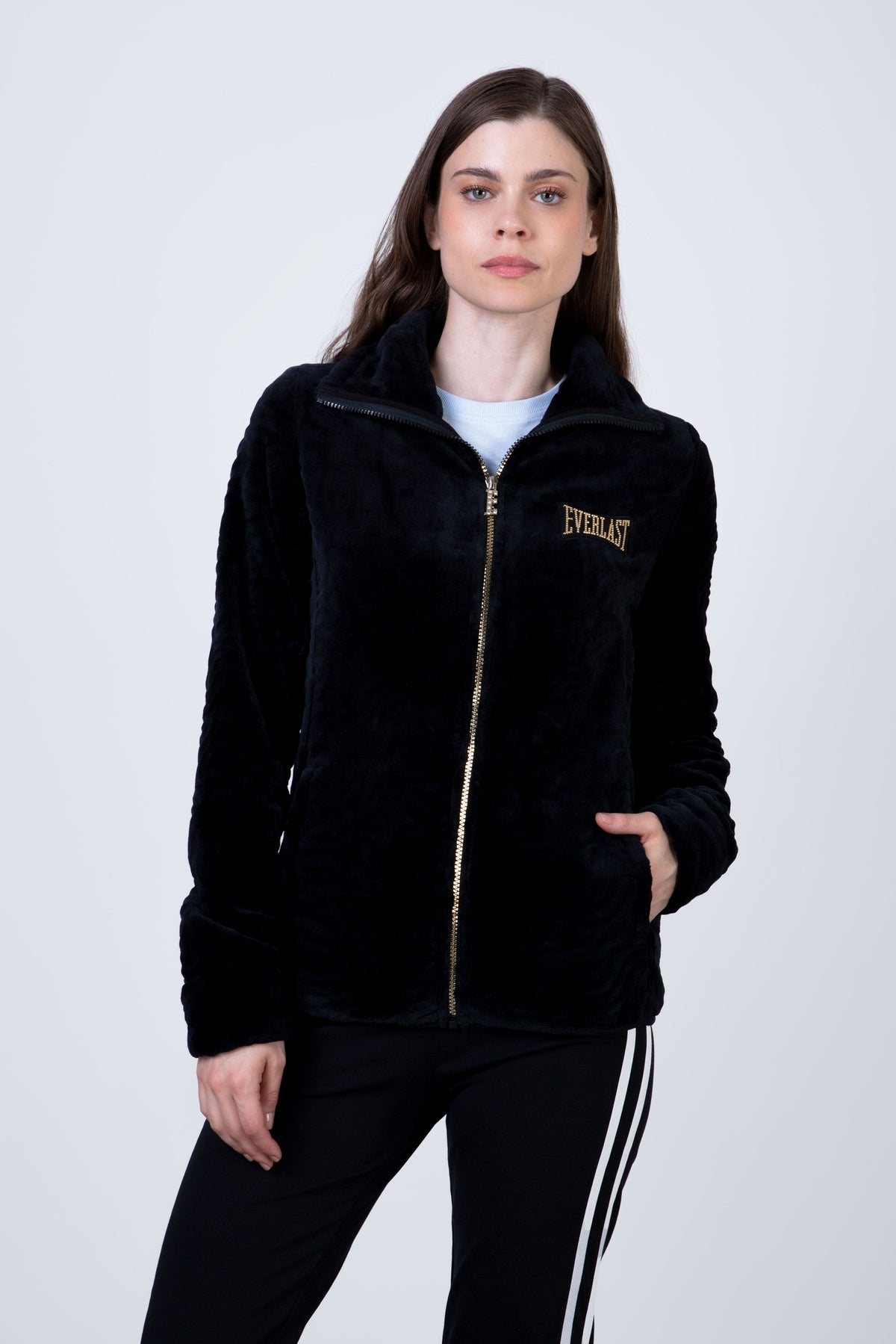 Chaqueta Polar Crazy Negro Everlast