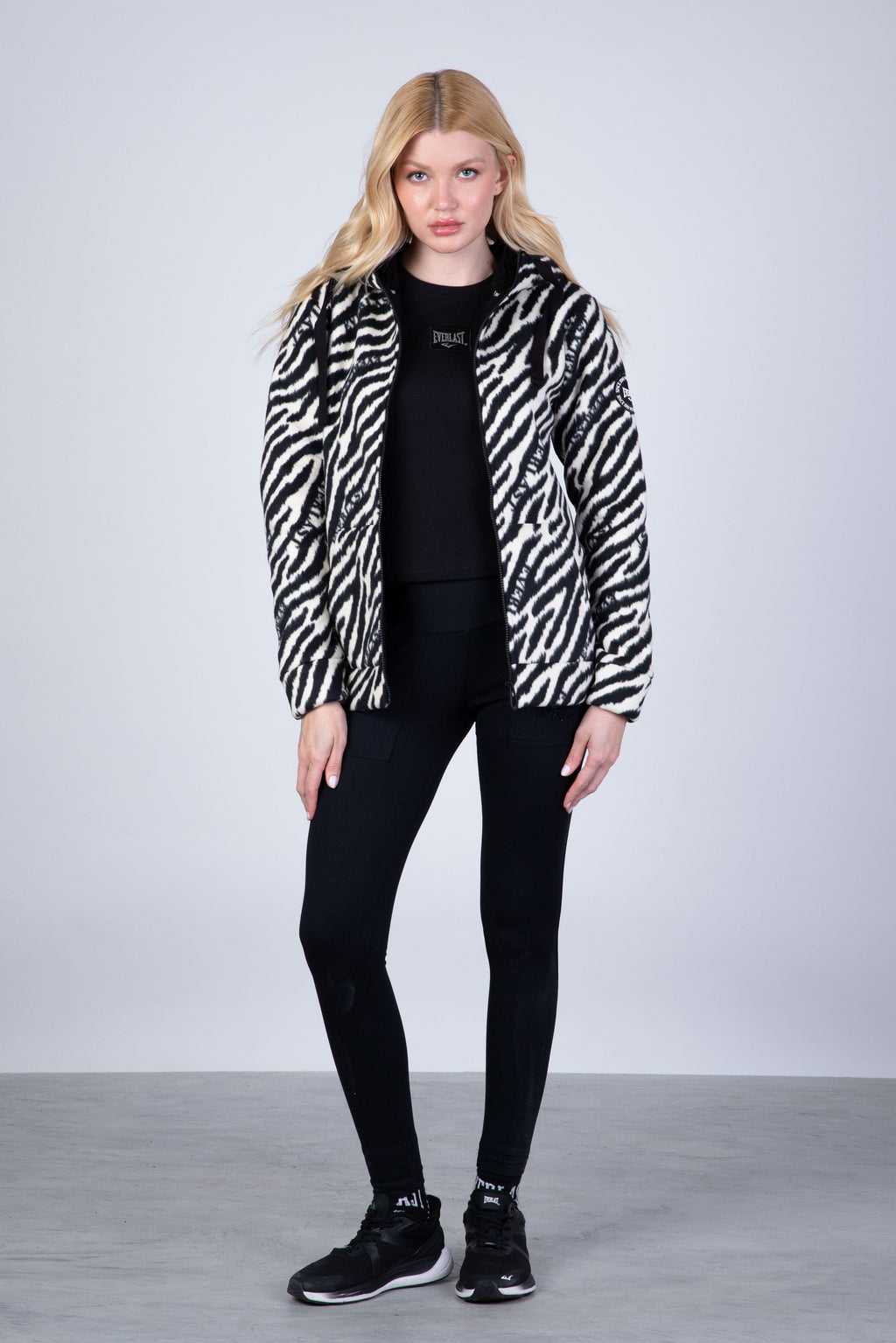 Chaqueta Polar Dakota Negro Everlast