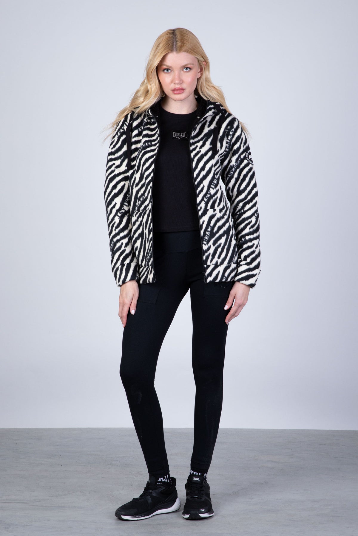 Chaqueta Polar Dakota Negro Everlast