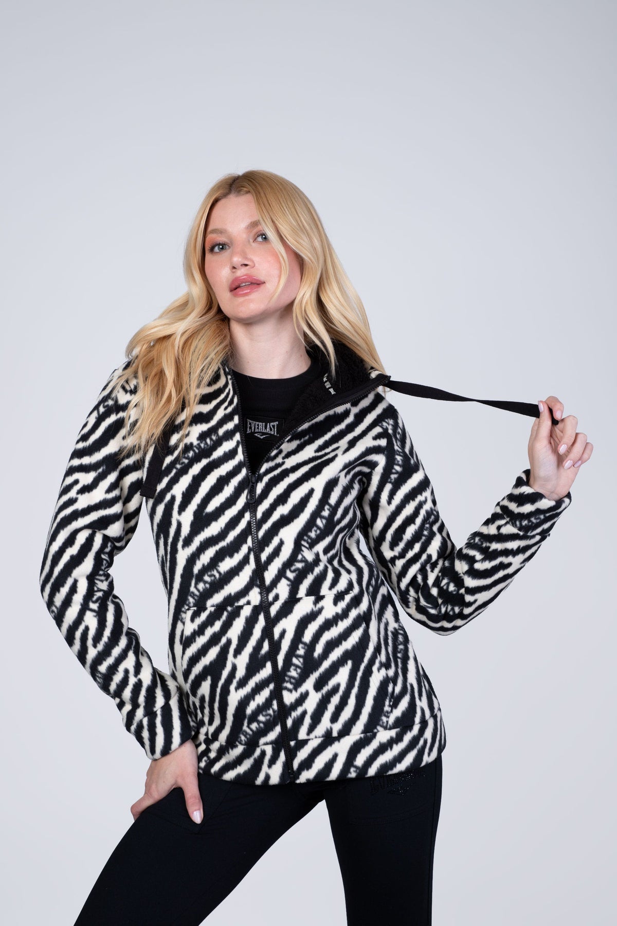 Chaqueta Polar Dakota Negro Everlast