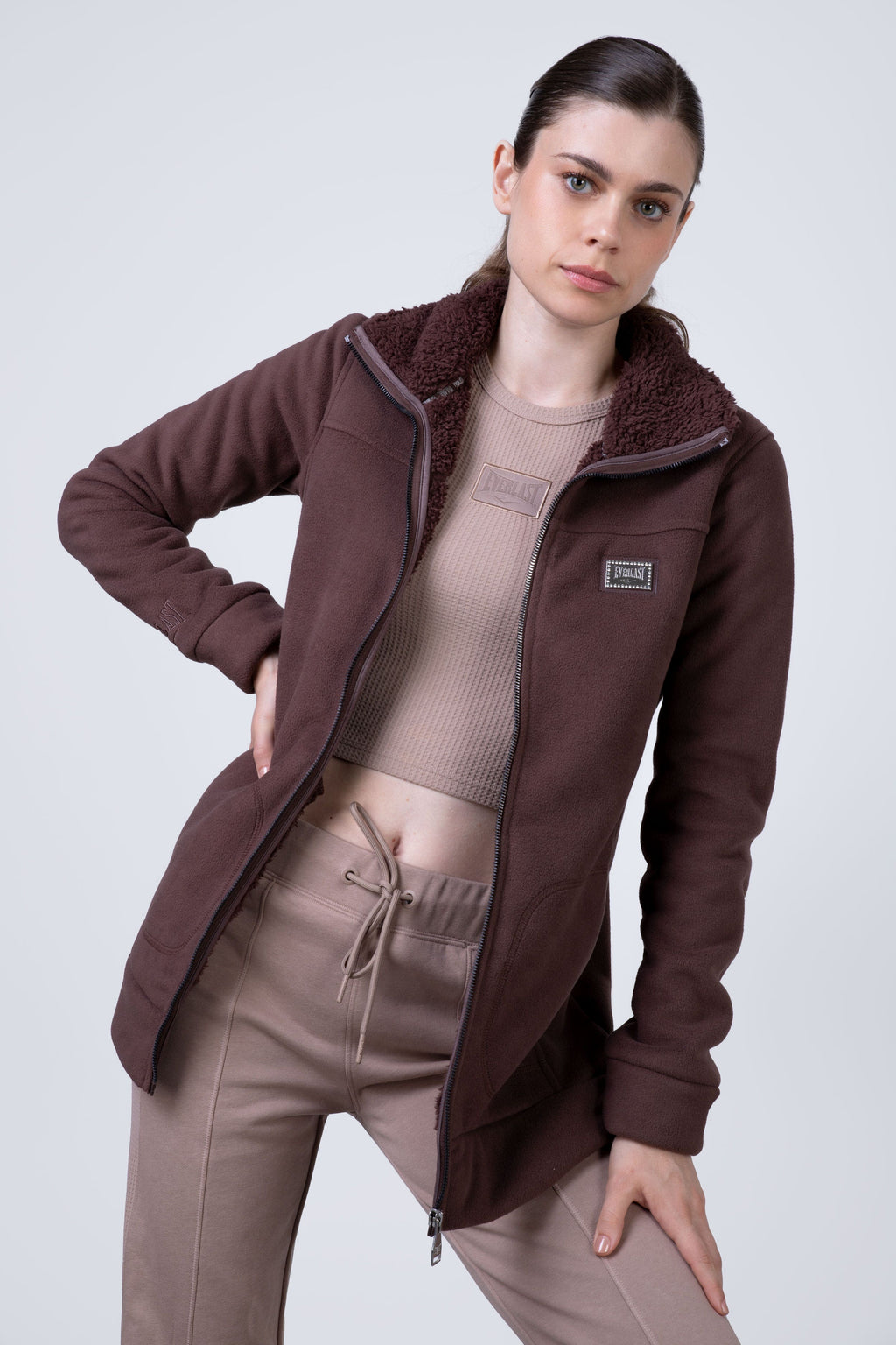 Chaqueta Polar Golden 2.0 Café Everlast