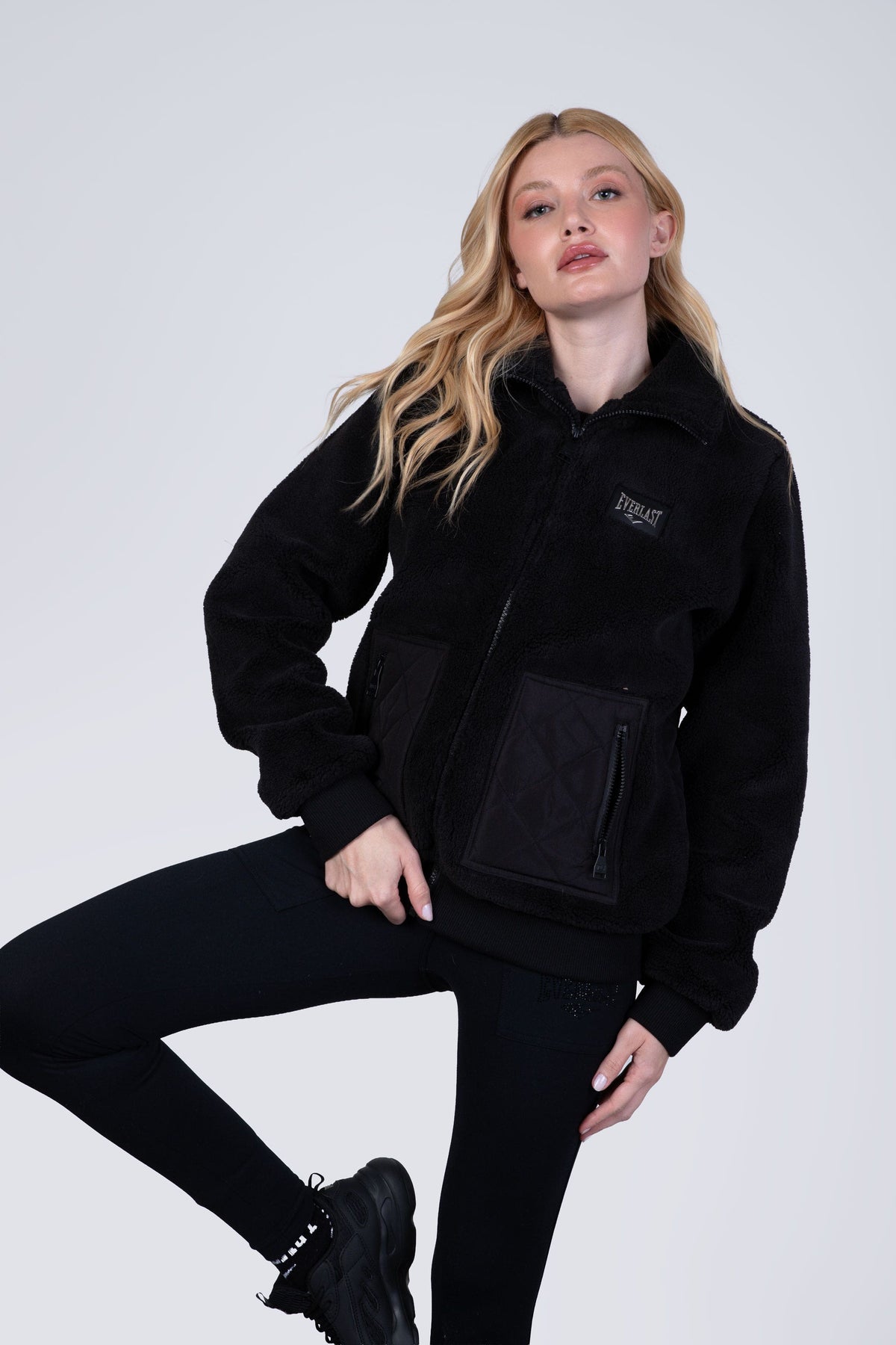 Chaqueta Polar Hudson Negro Everlast