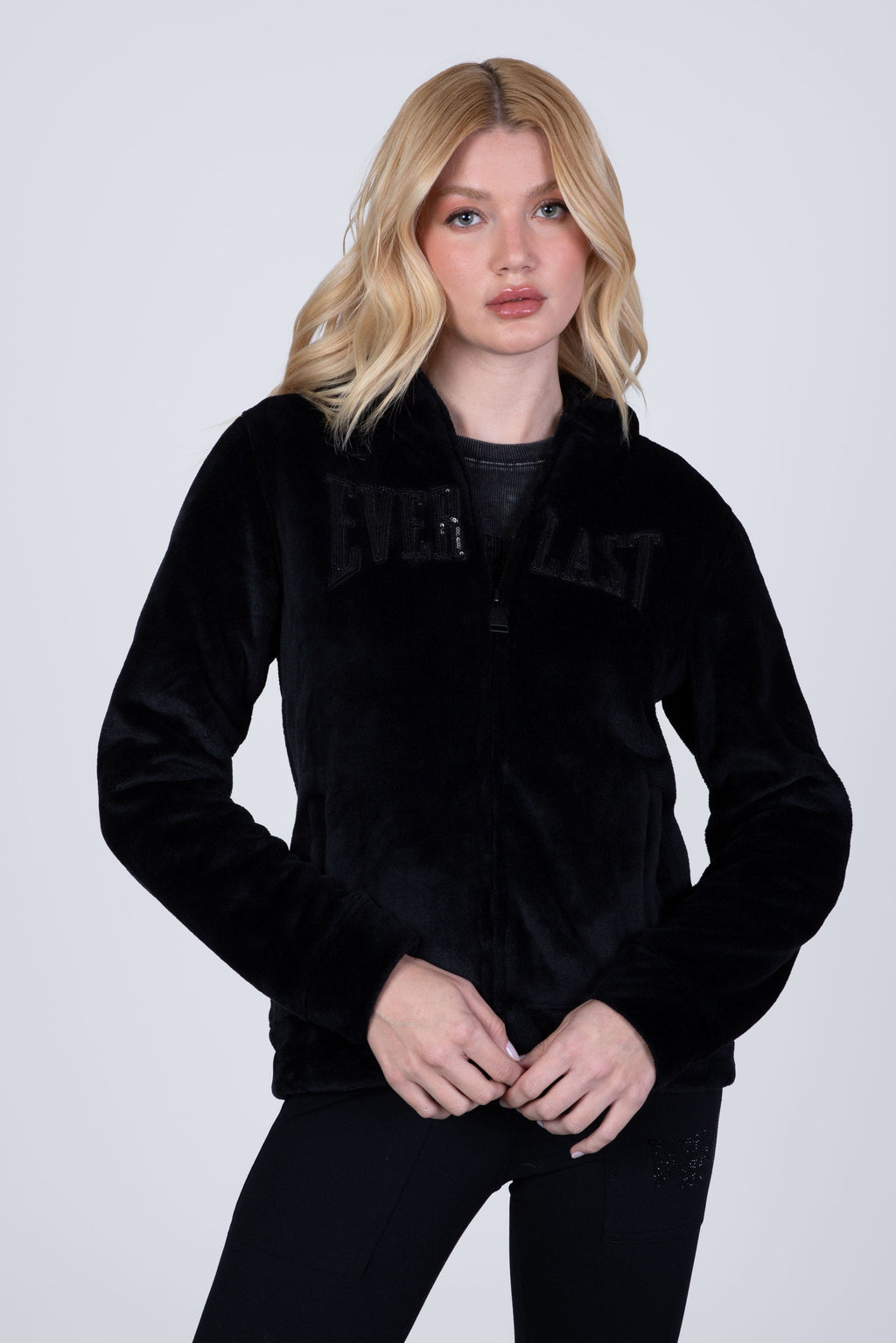 Chaqueta Polar Loto Negro Everlast