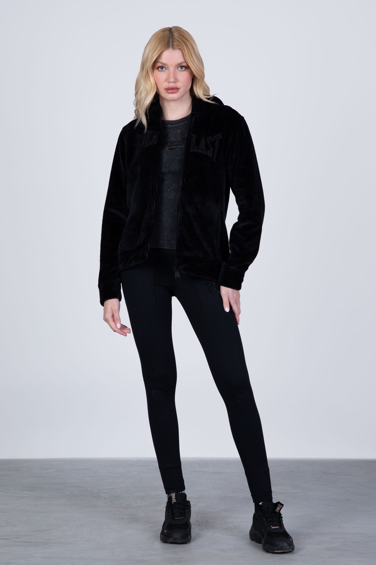 Chaqueta Polar Loto Negro Everlast