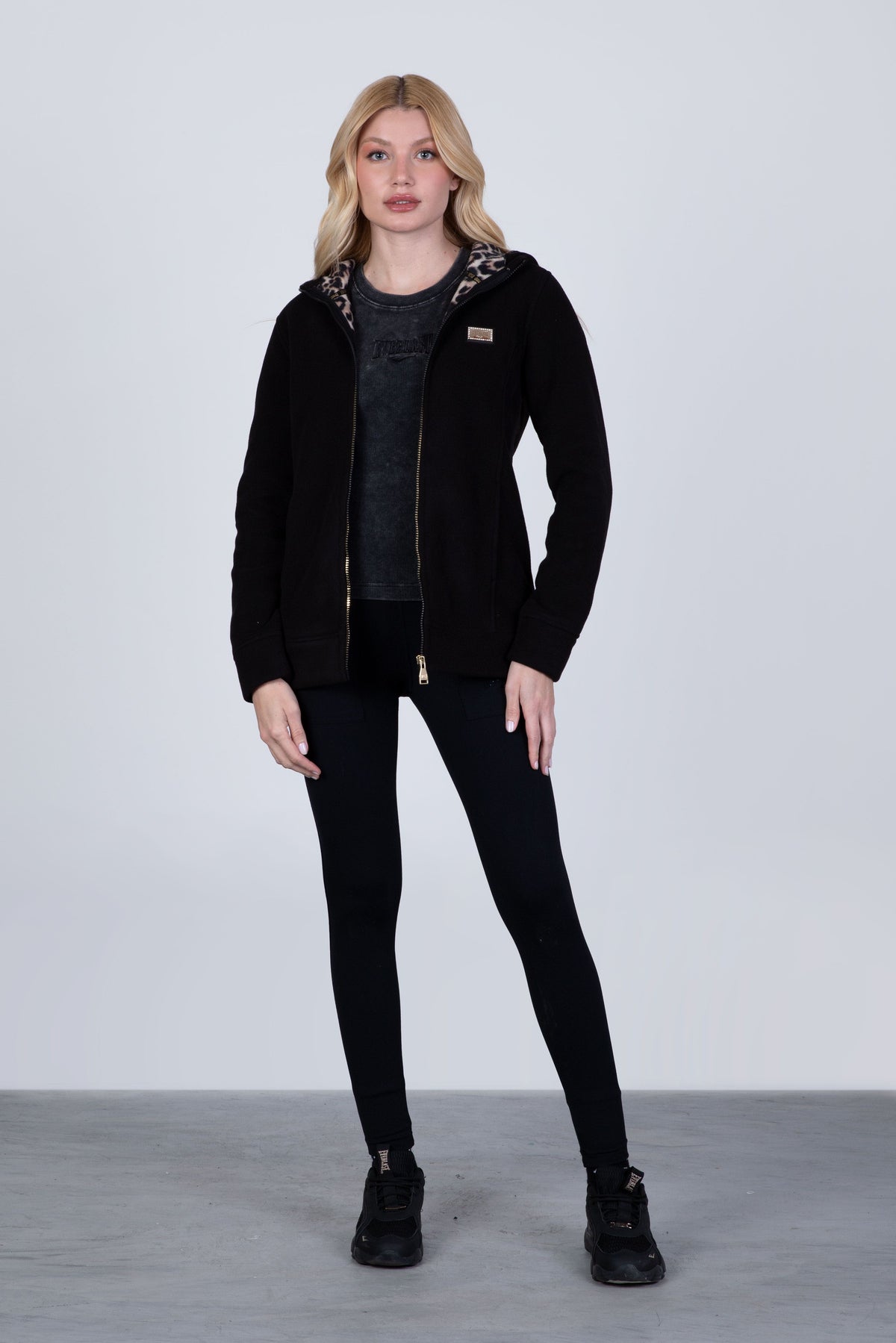 Chaqueta Polar Plus Negro Everlast