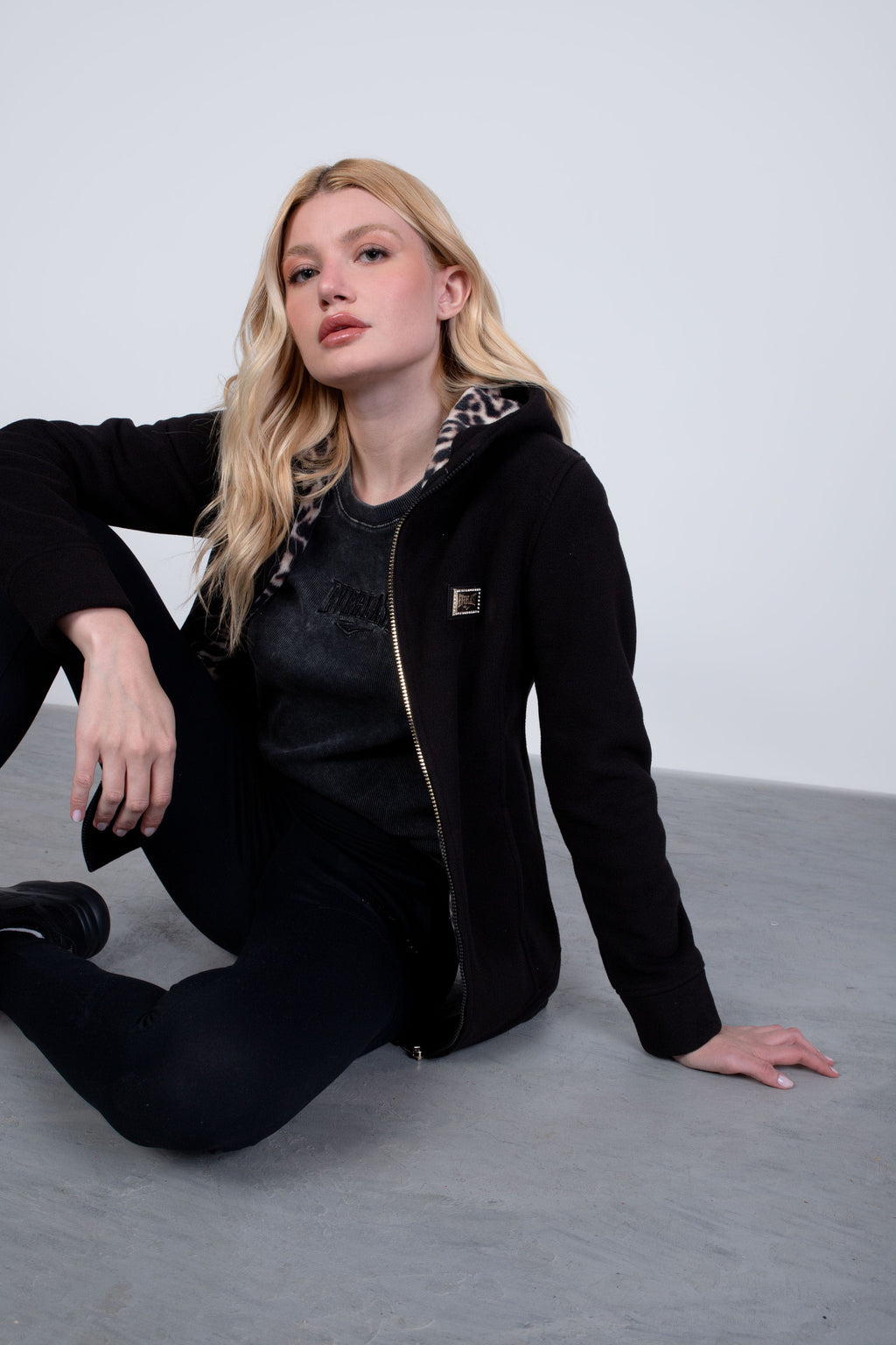 Chaqueta Polar Plus Negro Everlast