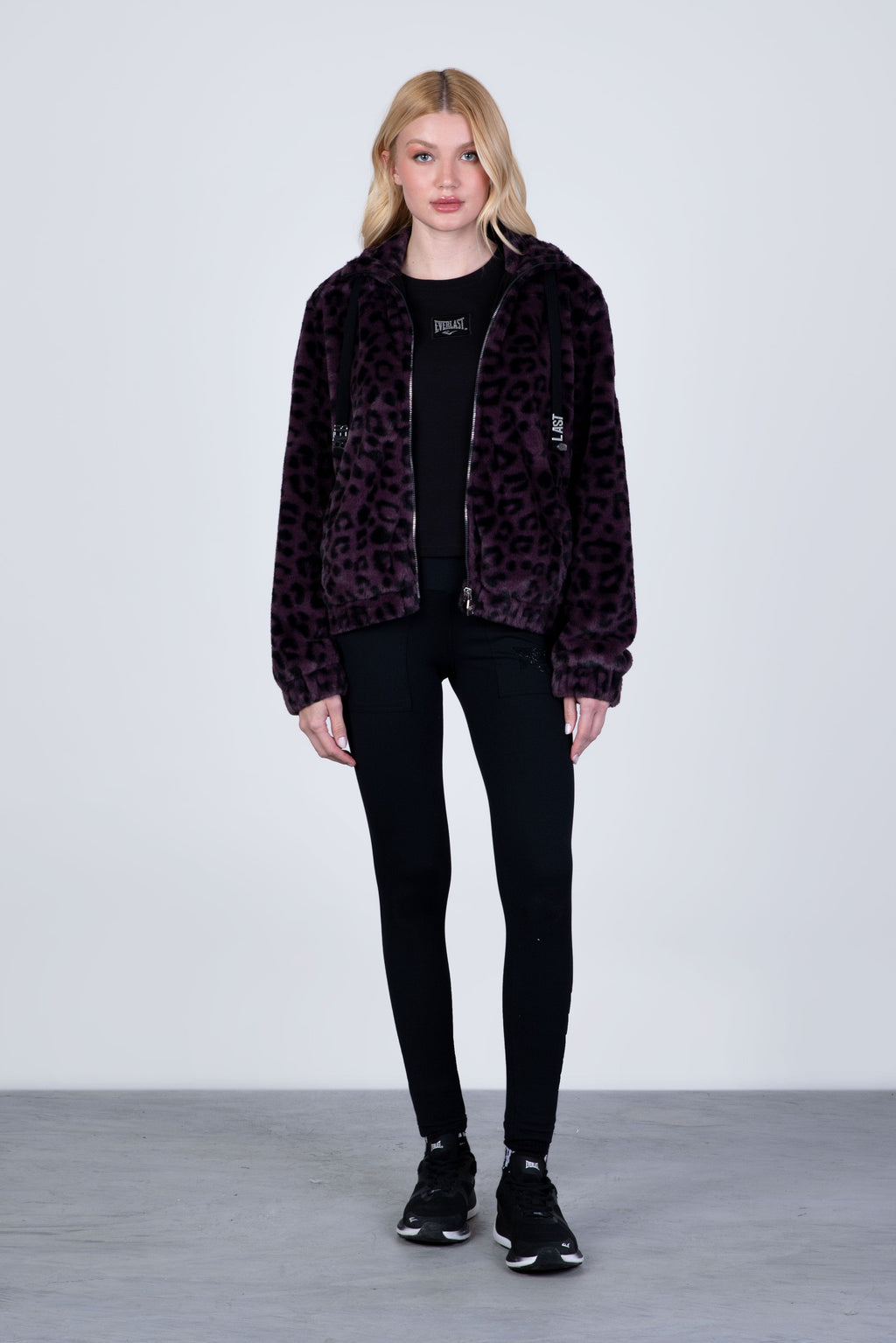 Chaqueta Polar Star Morado Everlast