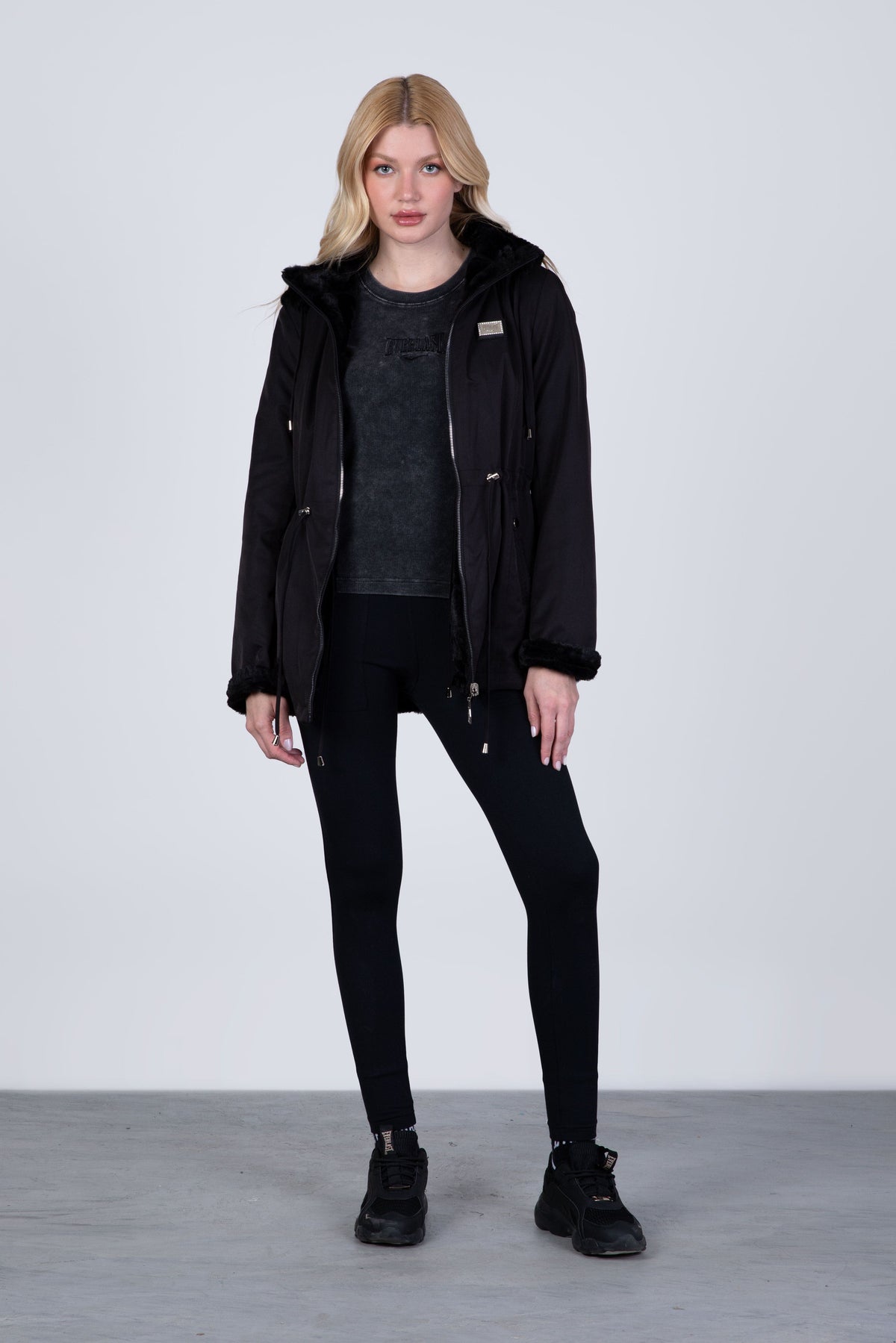 Parka Reversible Sound Negro Everlast