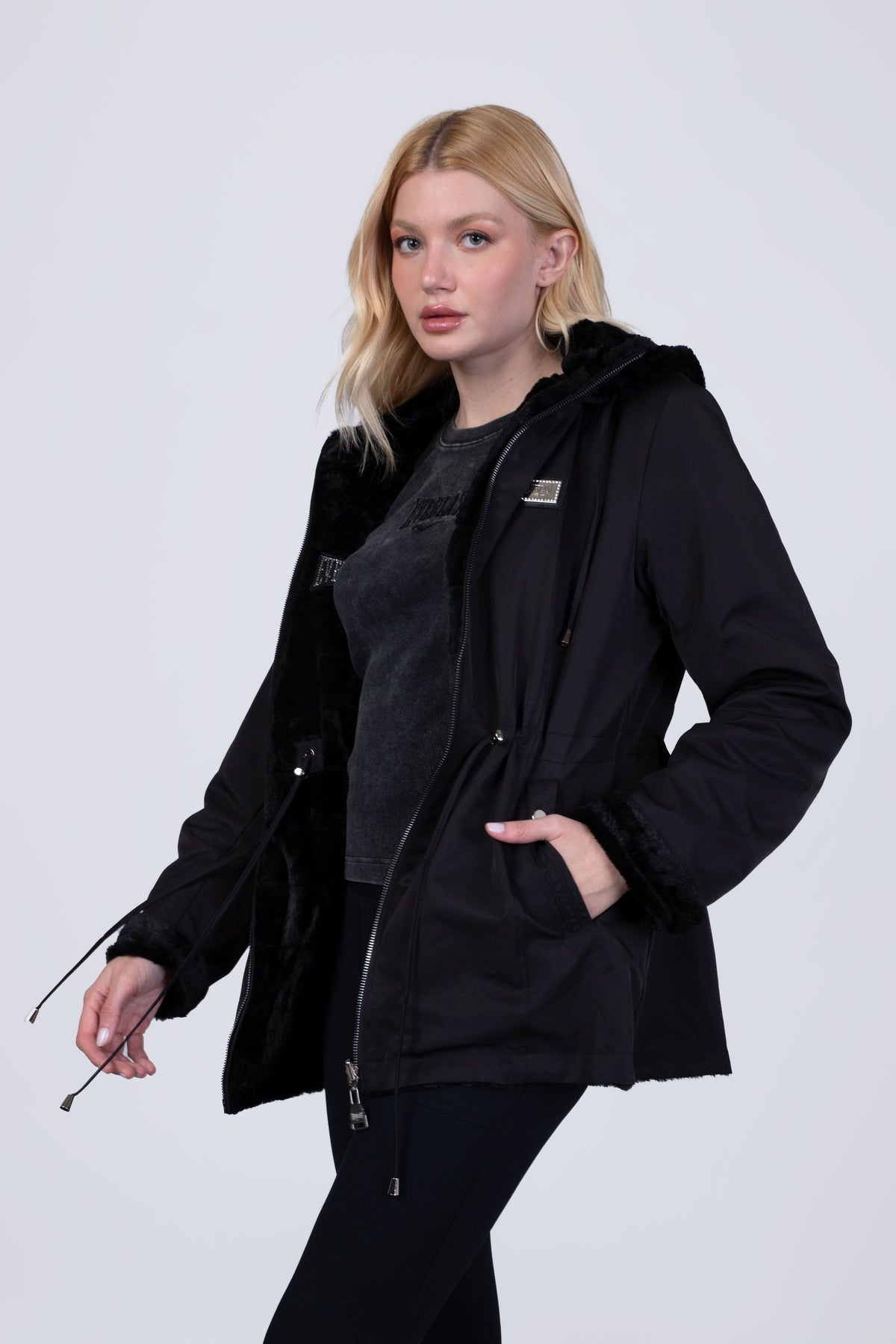Parka Reversible Sound Negro Everlast
